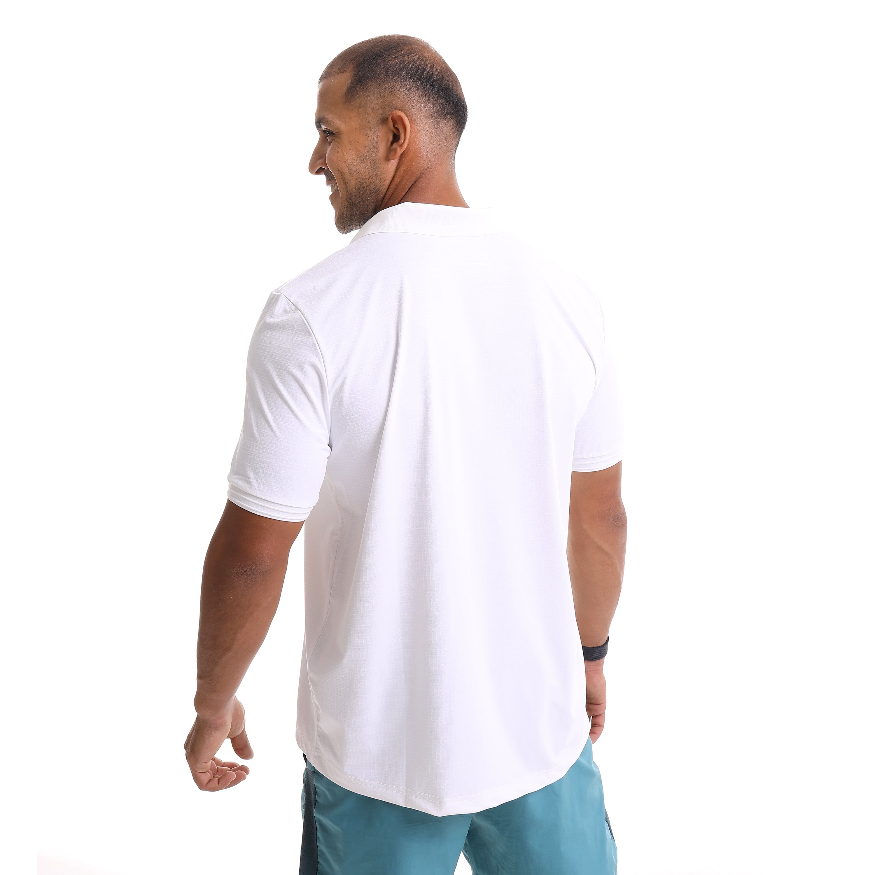 بولو شيرت اكتف رجالي روزيتا - ابيض