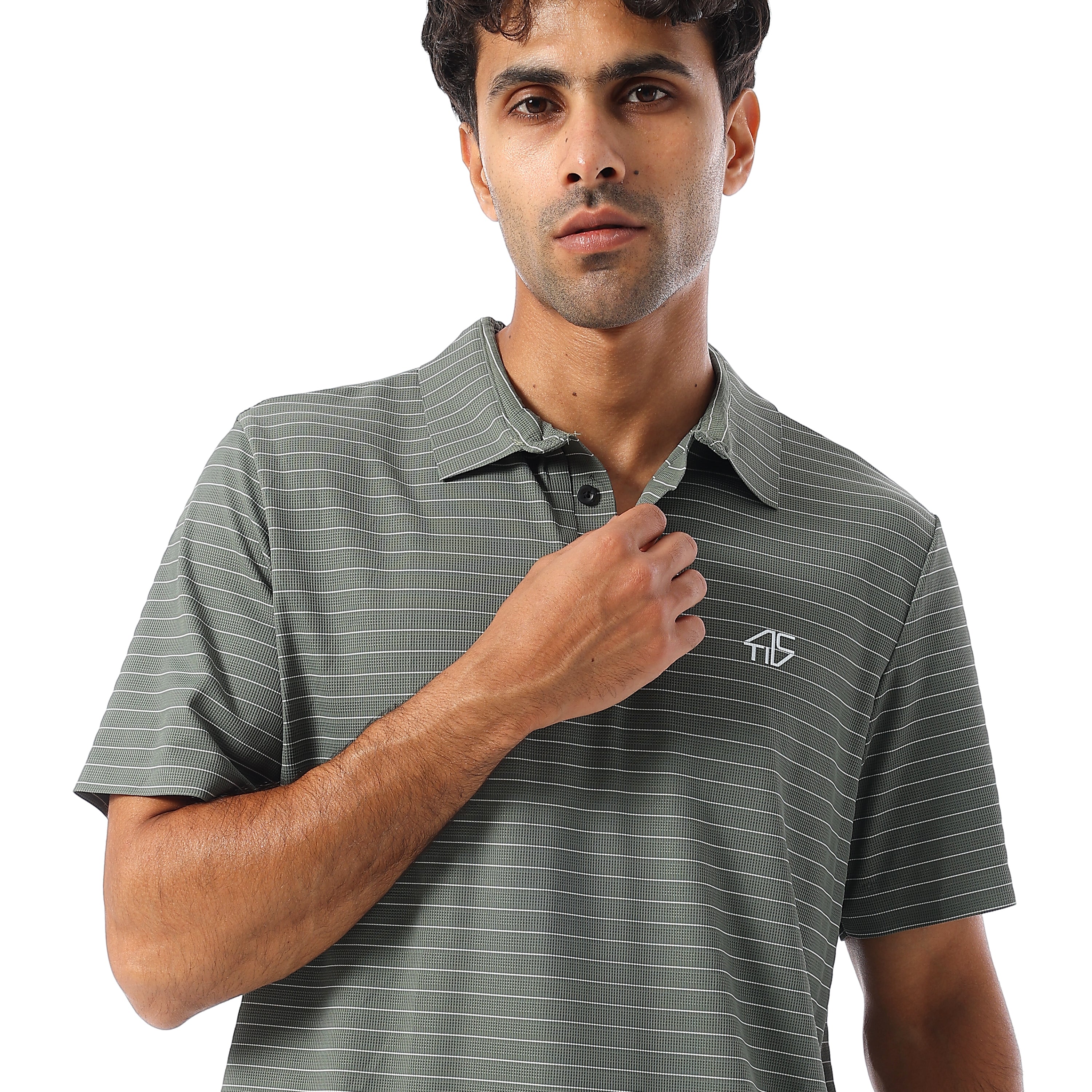 ACTIV MEN'S POLO SHIRT - OLIVE