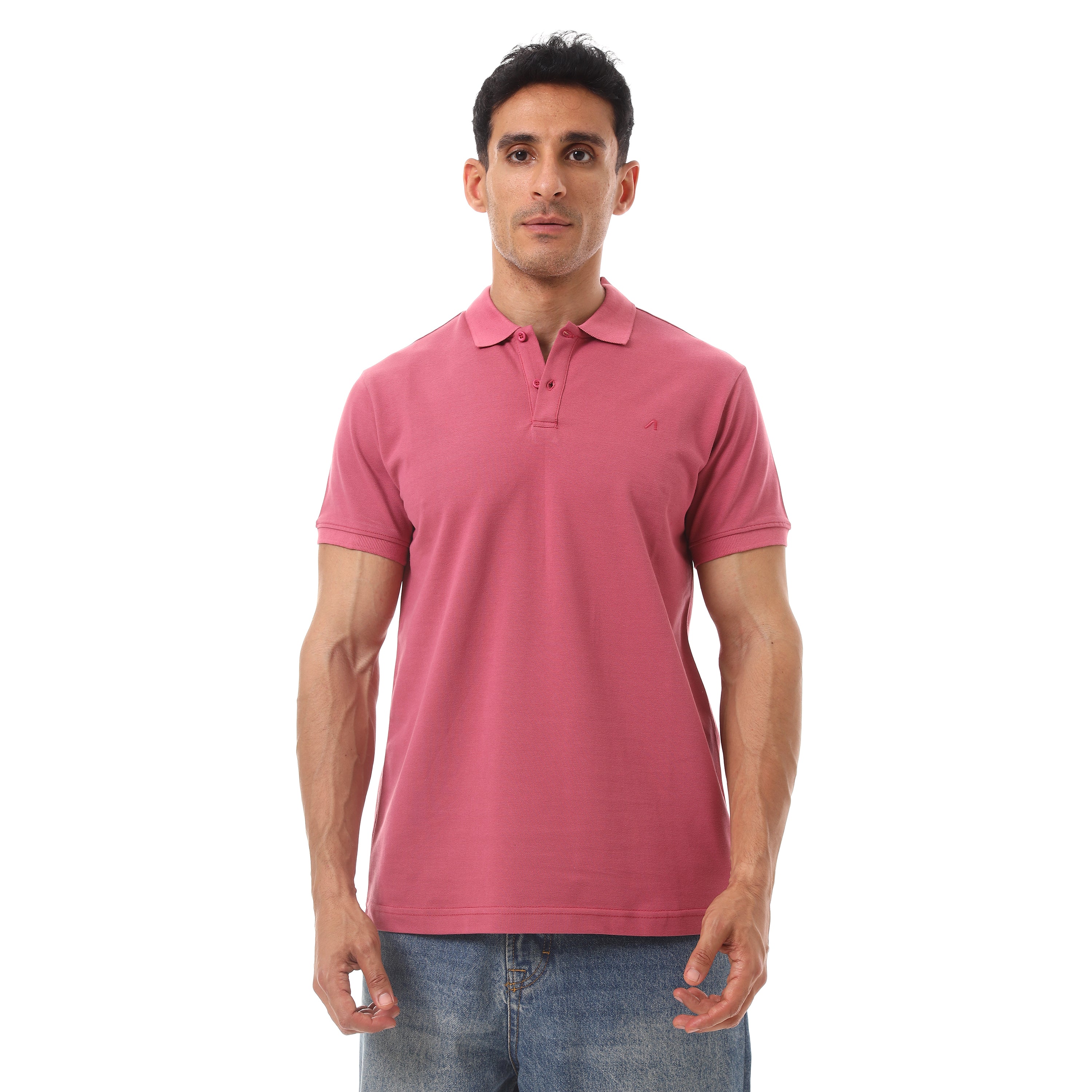 ACTIV MEN'S POLO SHIRT - FUCHSIA