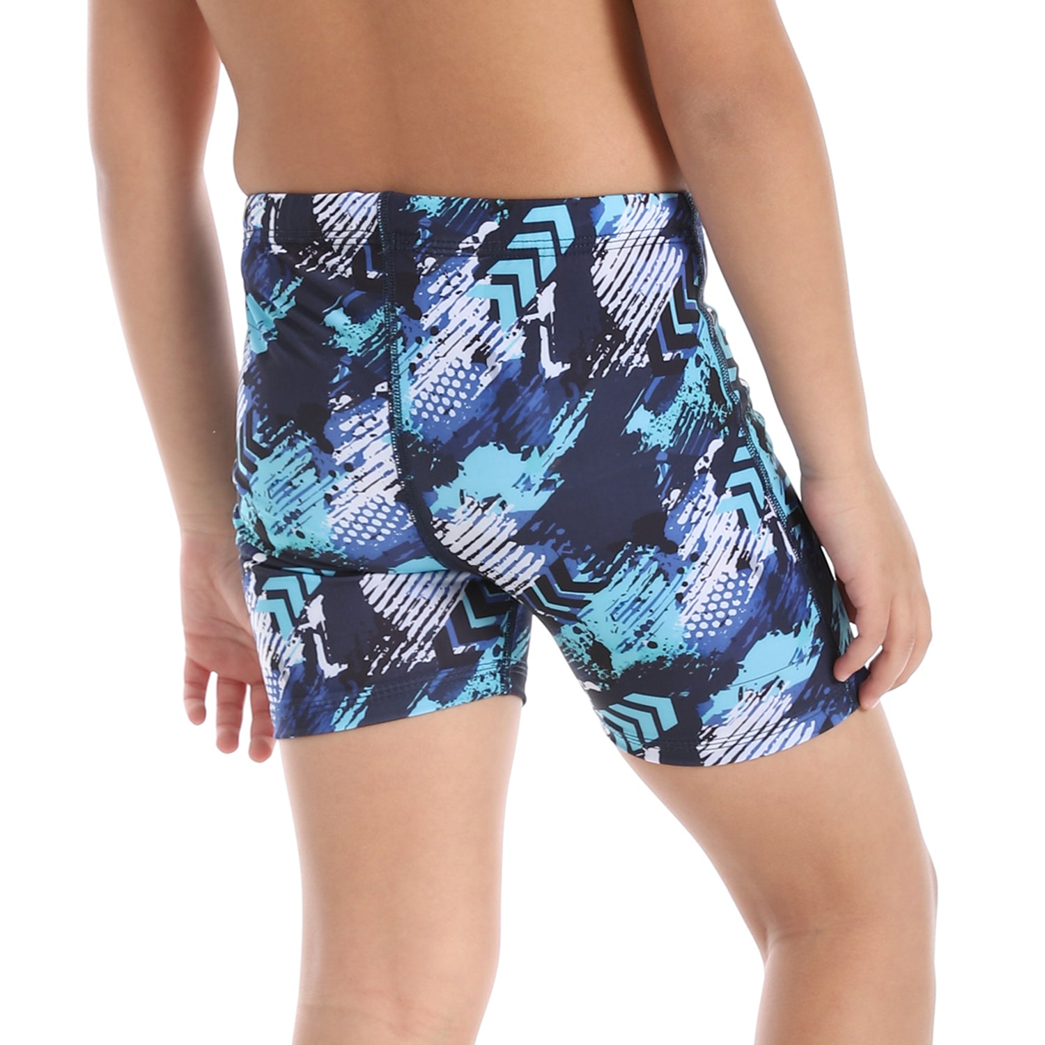 ACTIV BOYS GRAPHIC SWIM SHORTS - NAVY