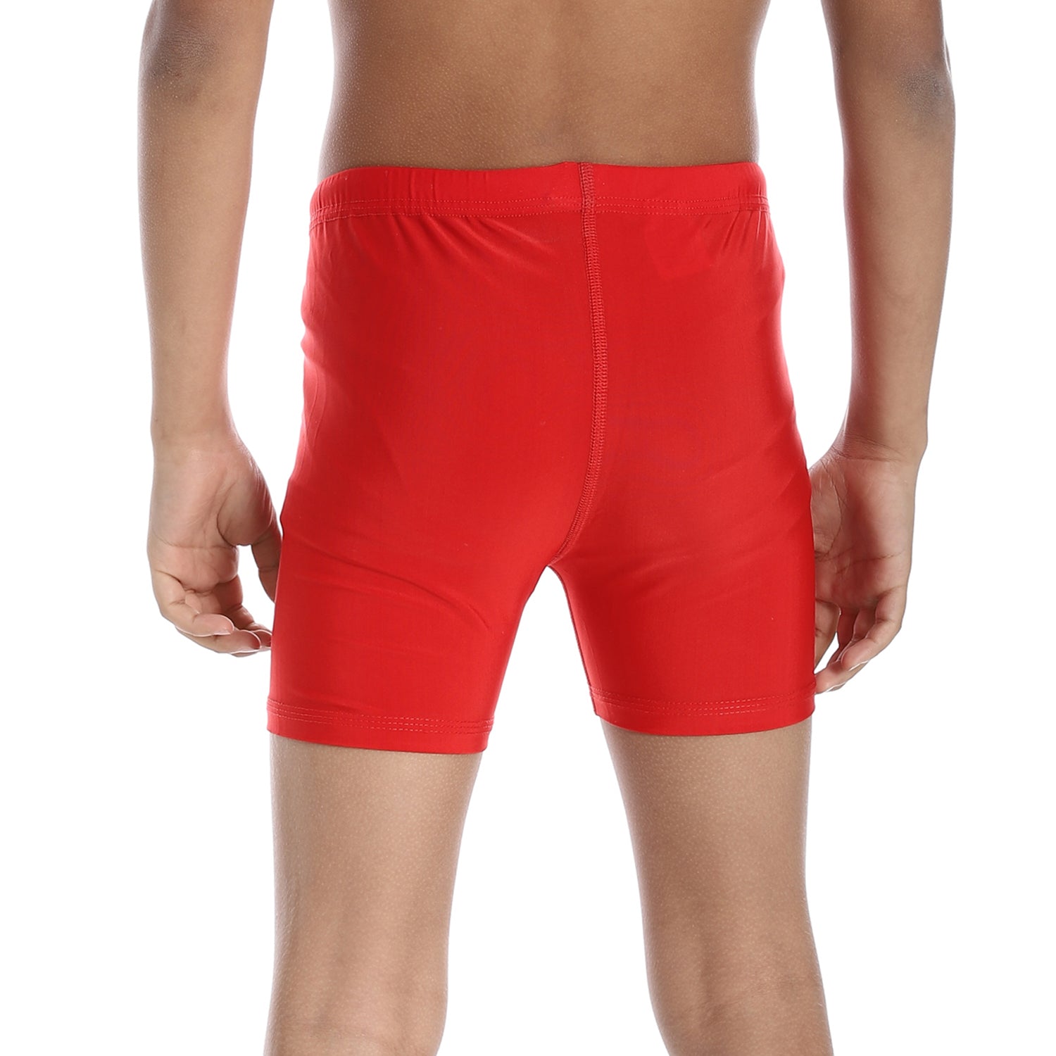 ACTIV BOYS GRAPHIC SWIM SHORTS - RED
