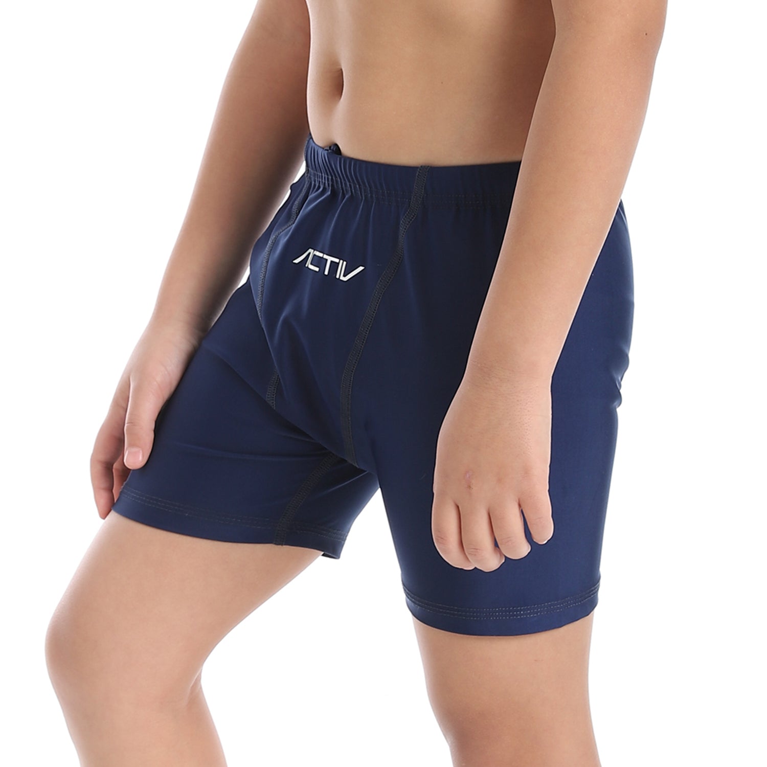 ACTIV BOYS PLAIN SWIM SHORTS - NAVY