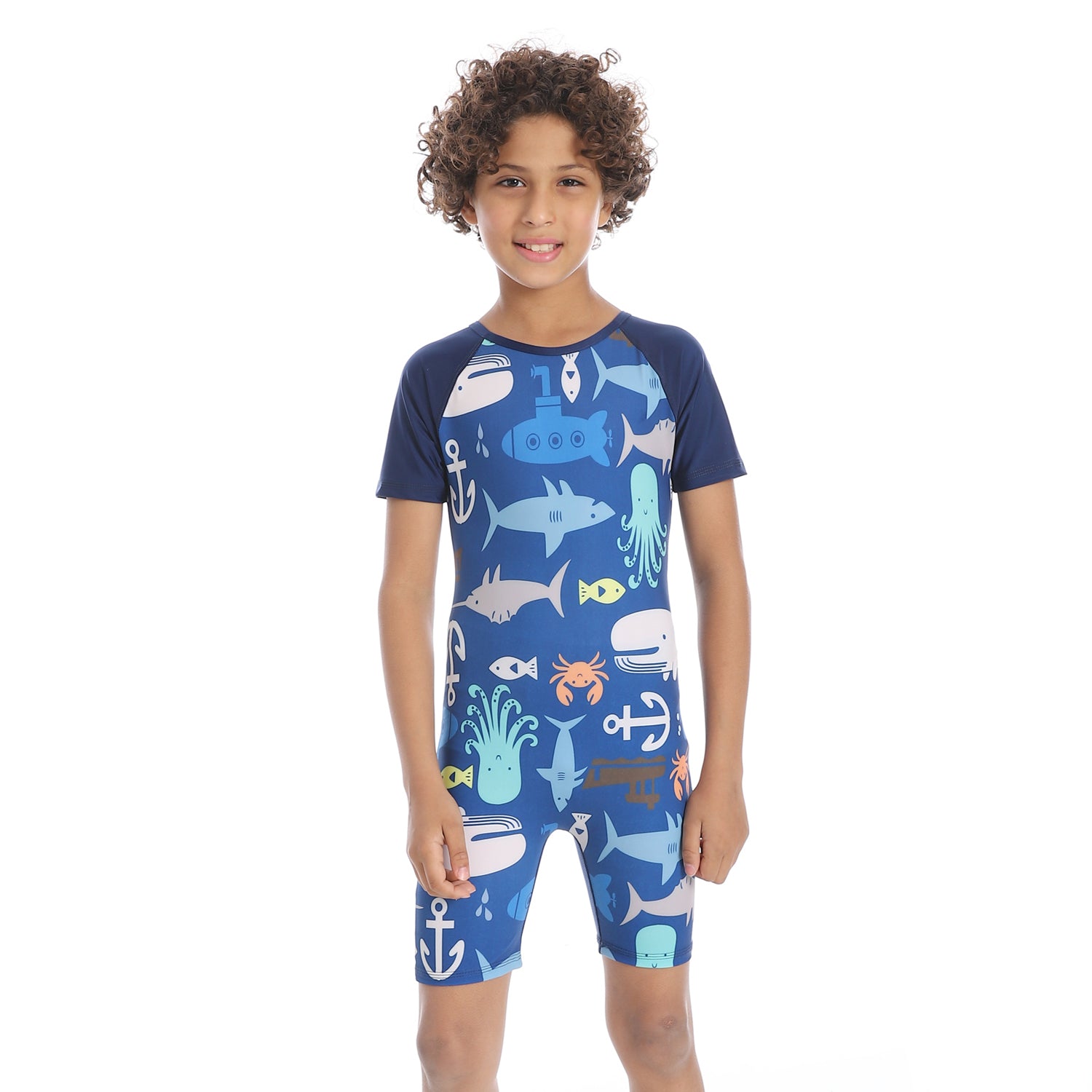 ACTIV DISNEY BOYS S/S SWIMWEAR - COLORS