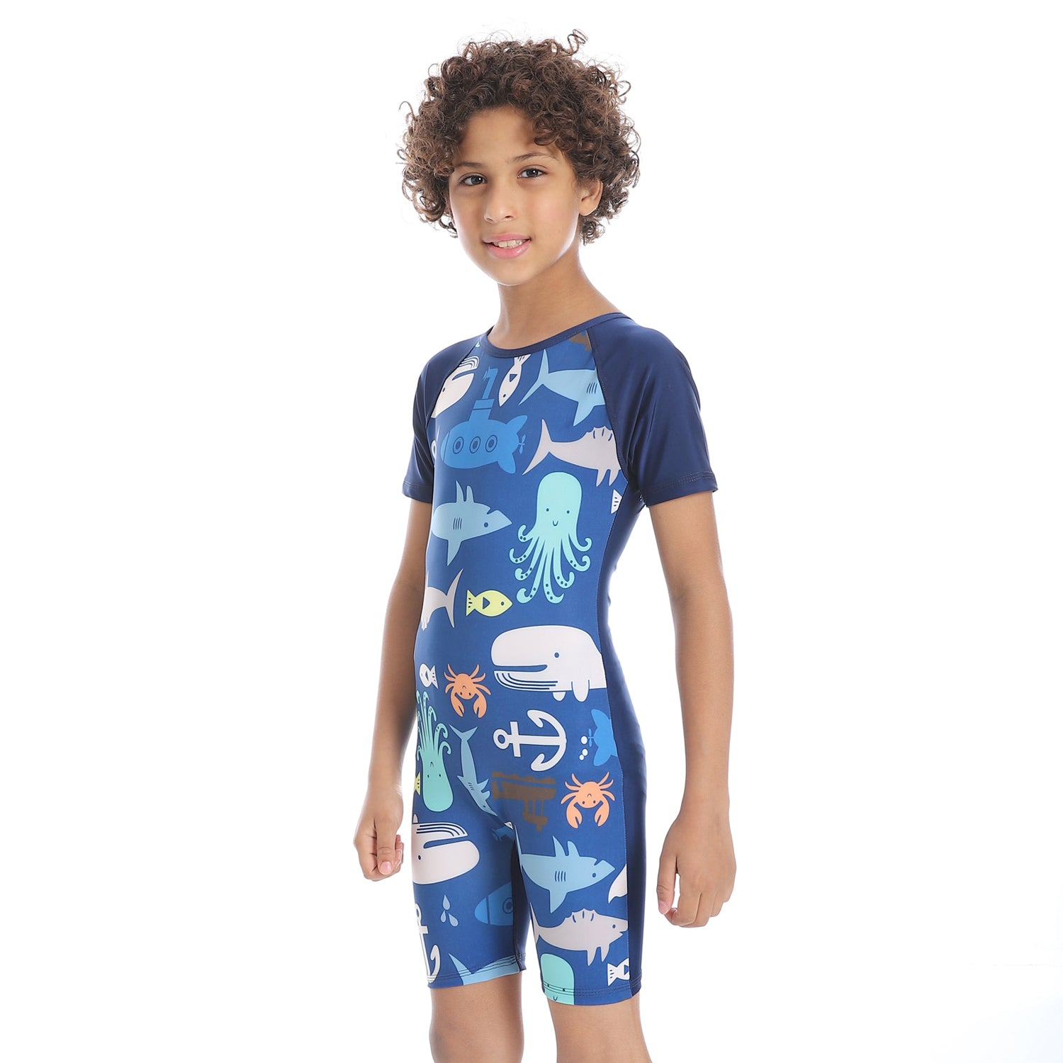 ACTIV DISNEY BOYS S/S SWIMWEAR - COLORS