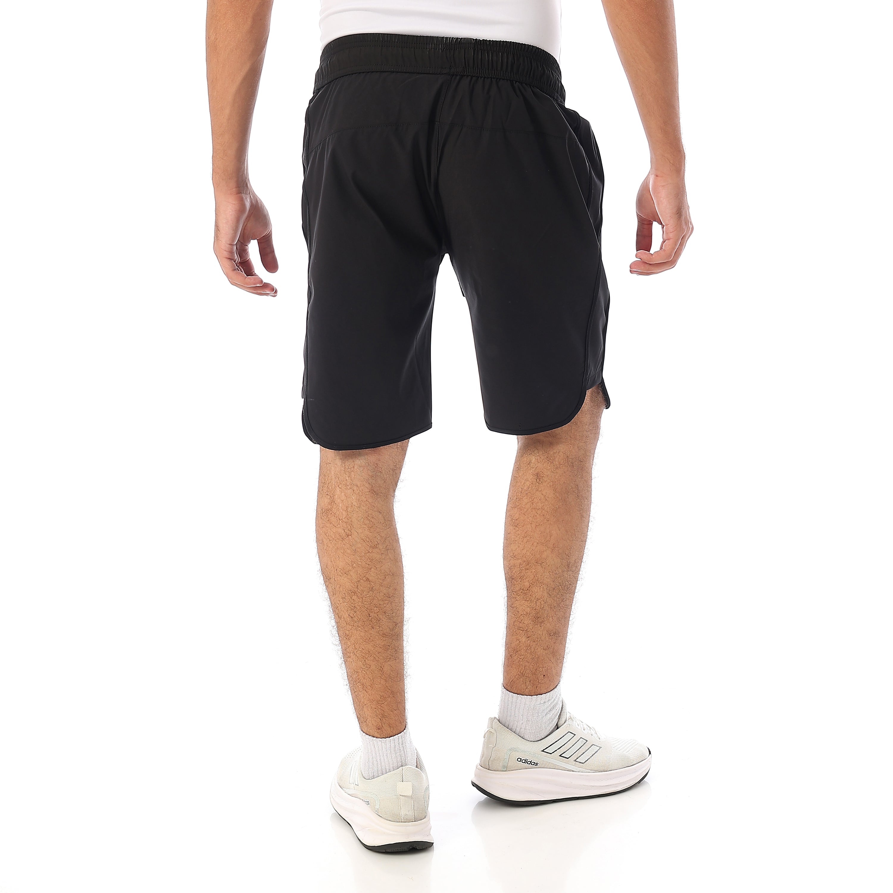 ACTIV MEN'S MESH SPORTS SHORTS - BLACK