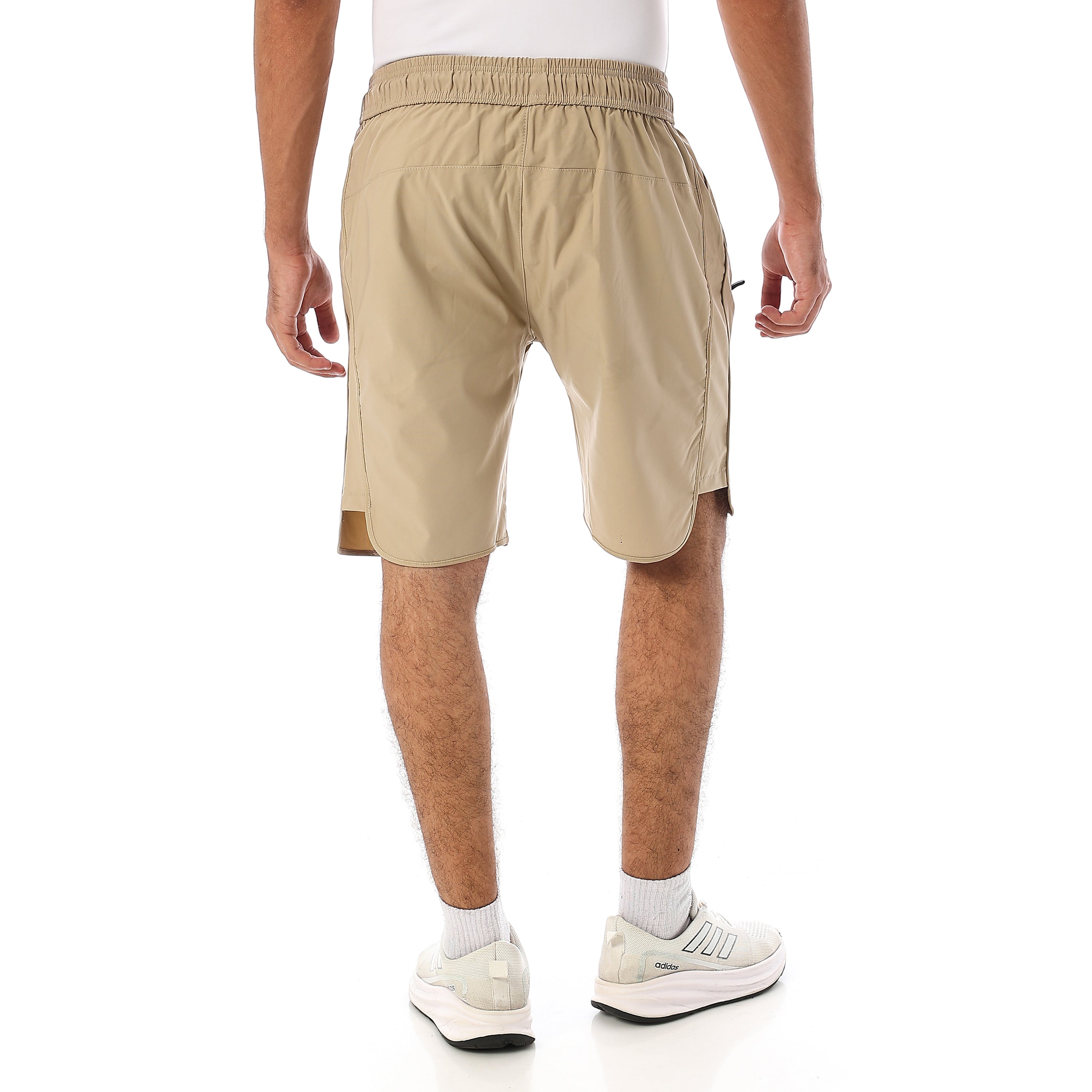 ACTIV MEN'S MESH SPORTS SHORTS - COFFEE