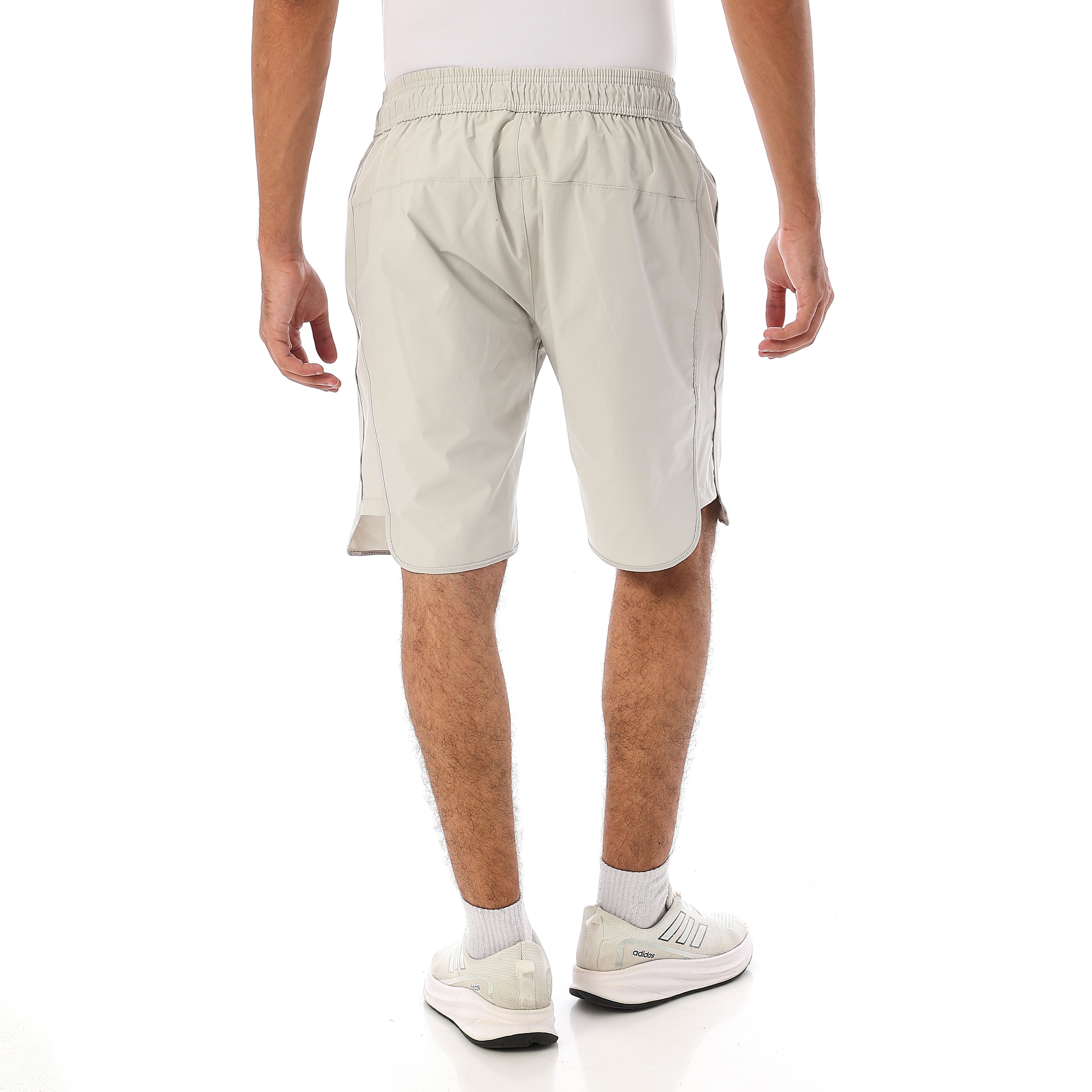 ACTIV MEN'S MESH SPORTS SHORTS - L.GREY