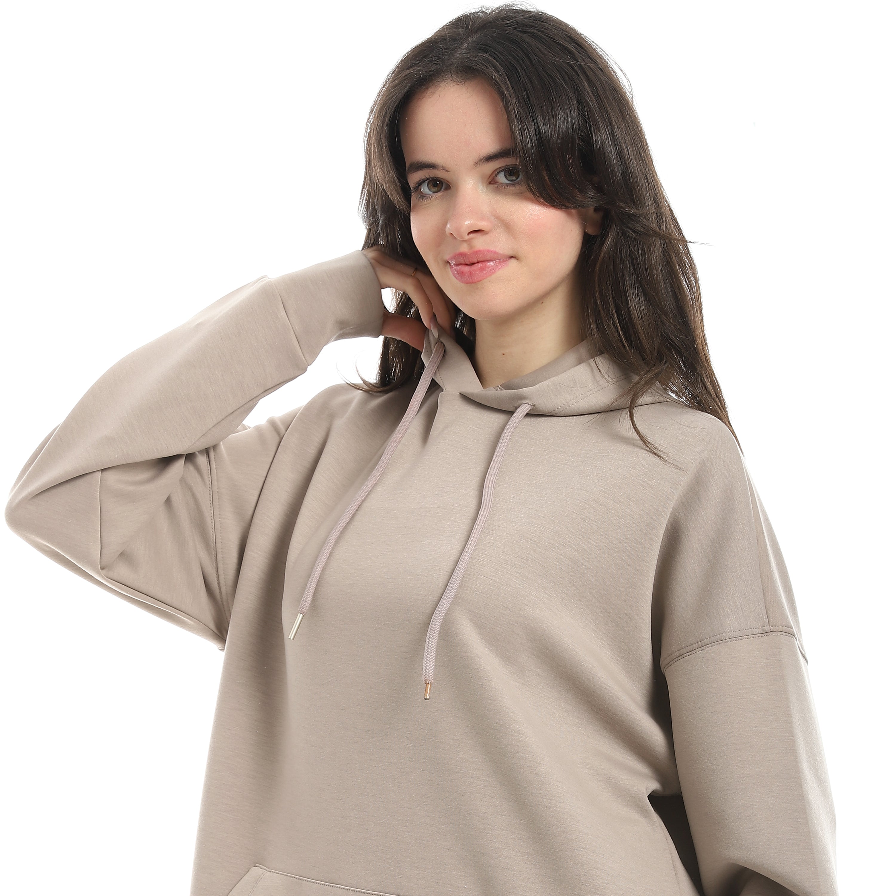 سويت شيرت اكتف حريمي بزنط - بني فاتح