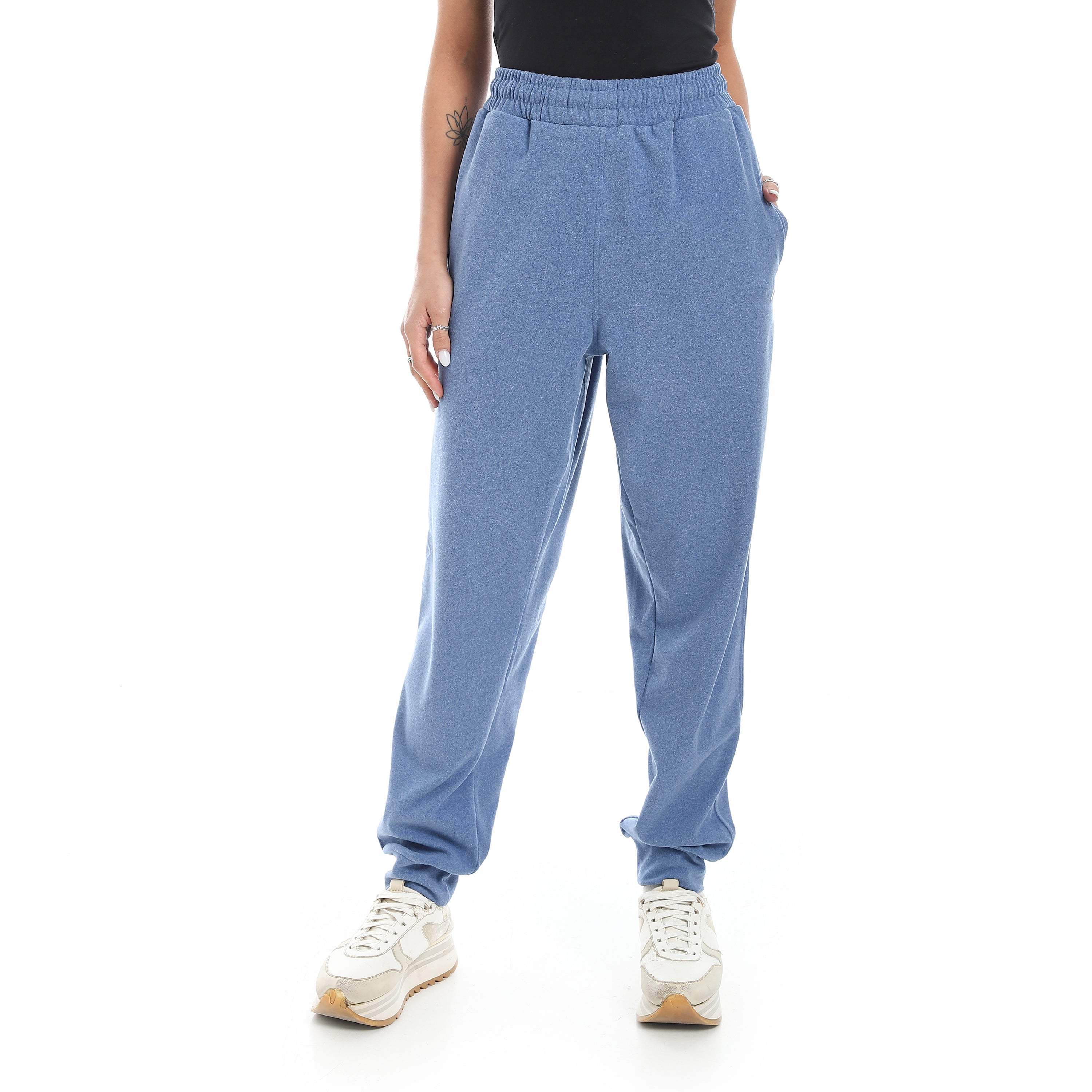 سويت شيرت اكتف بناتي بزنط - بنفسجي فاتح