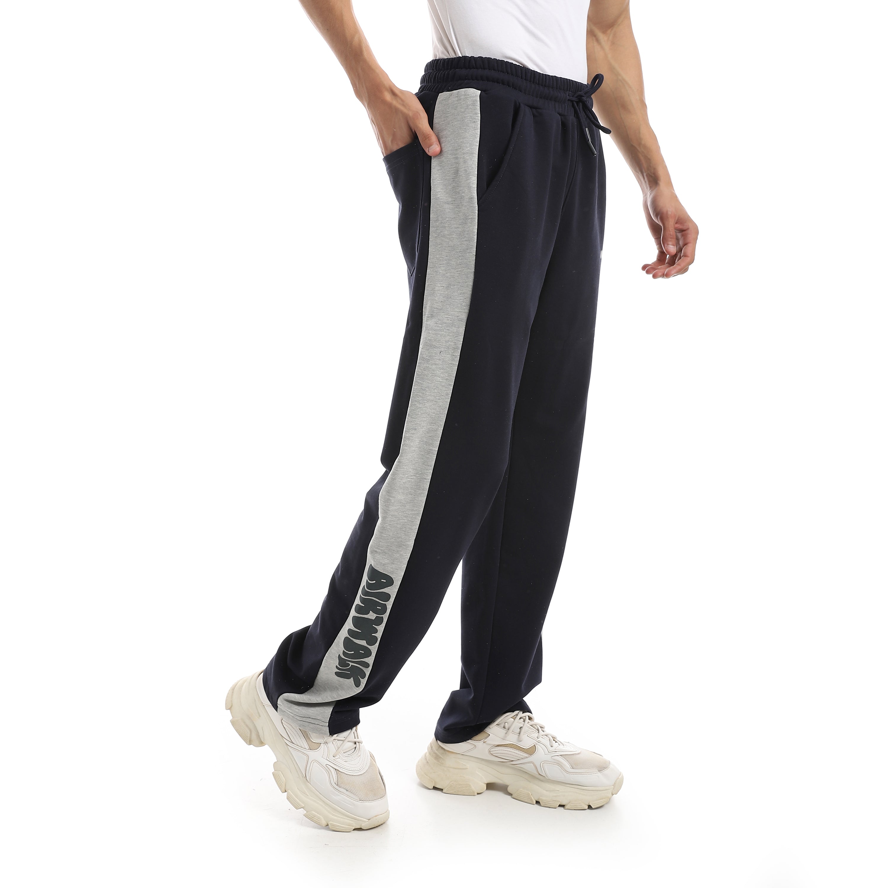 سويت شيرت اكتف حريمي بزنط - ازرق