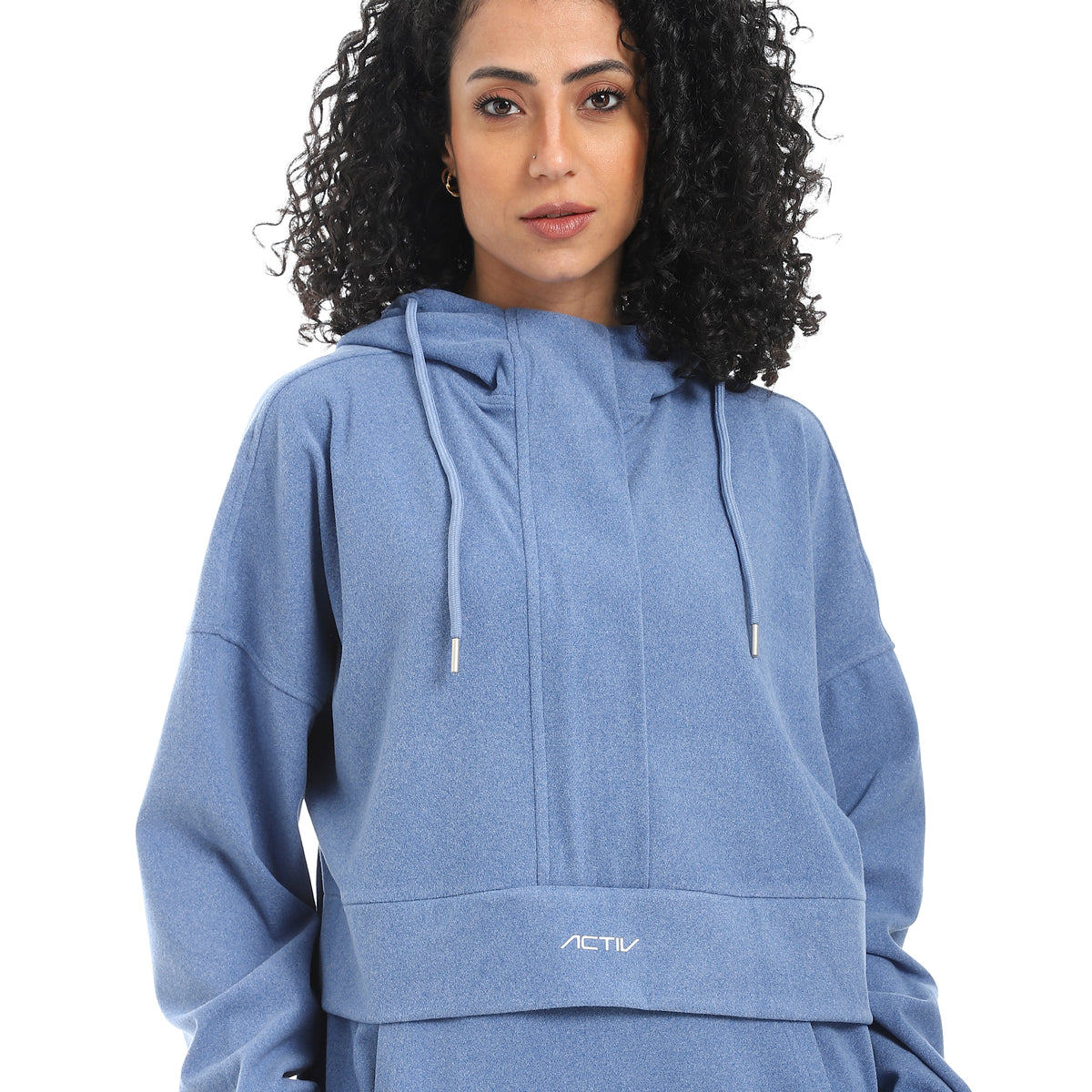 PUZZLE PRINT SWEATSHIRT - L.GREEN