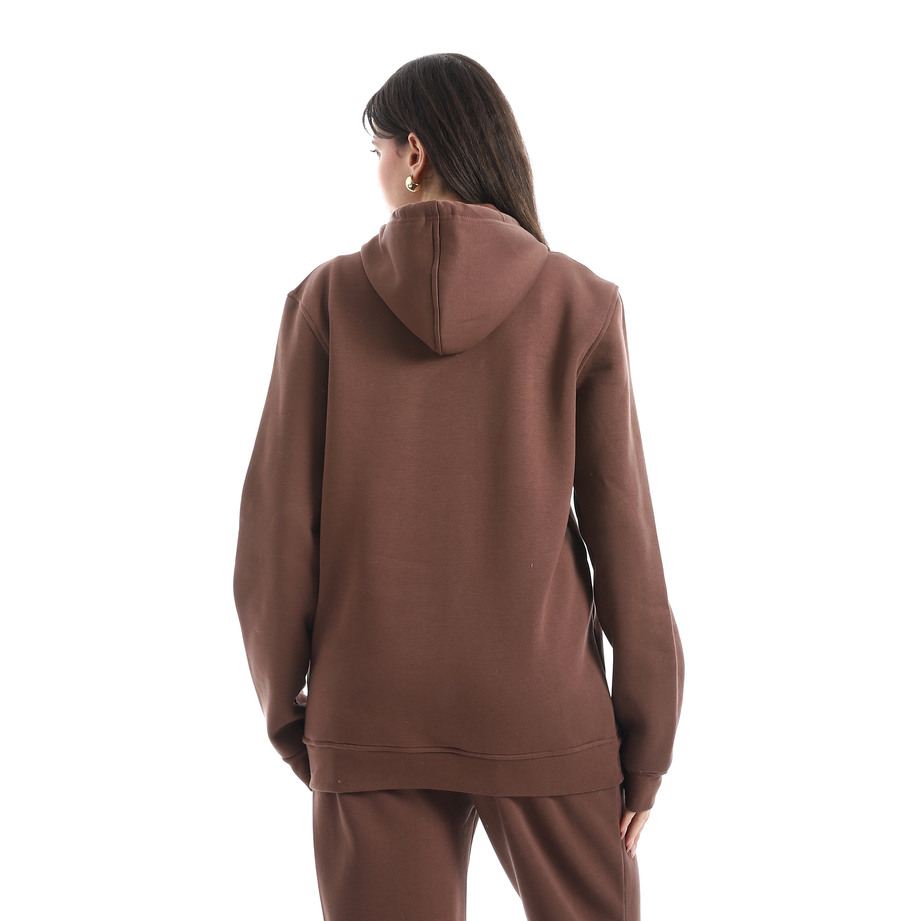 INSPIRATION OVERSIZED HOODIE - BROWN