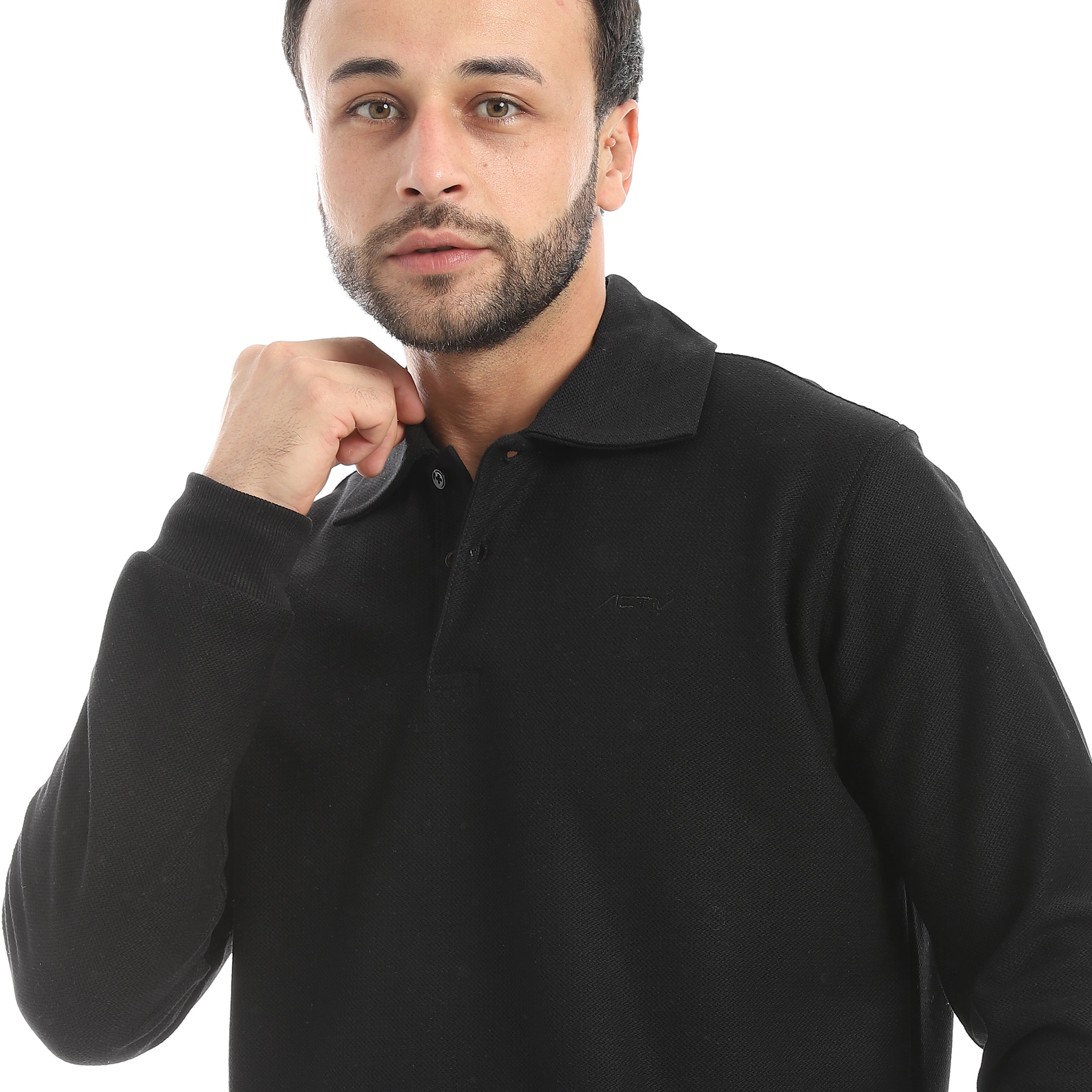 ACTIV MEN'S SWEATSHIRT - BLACK