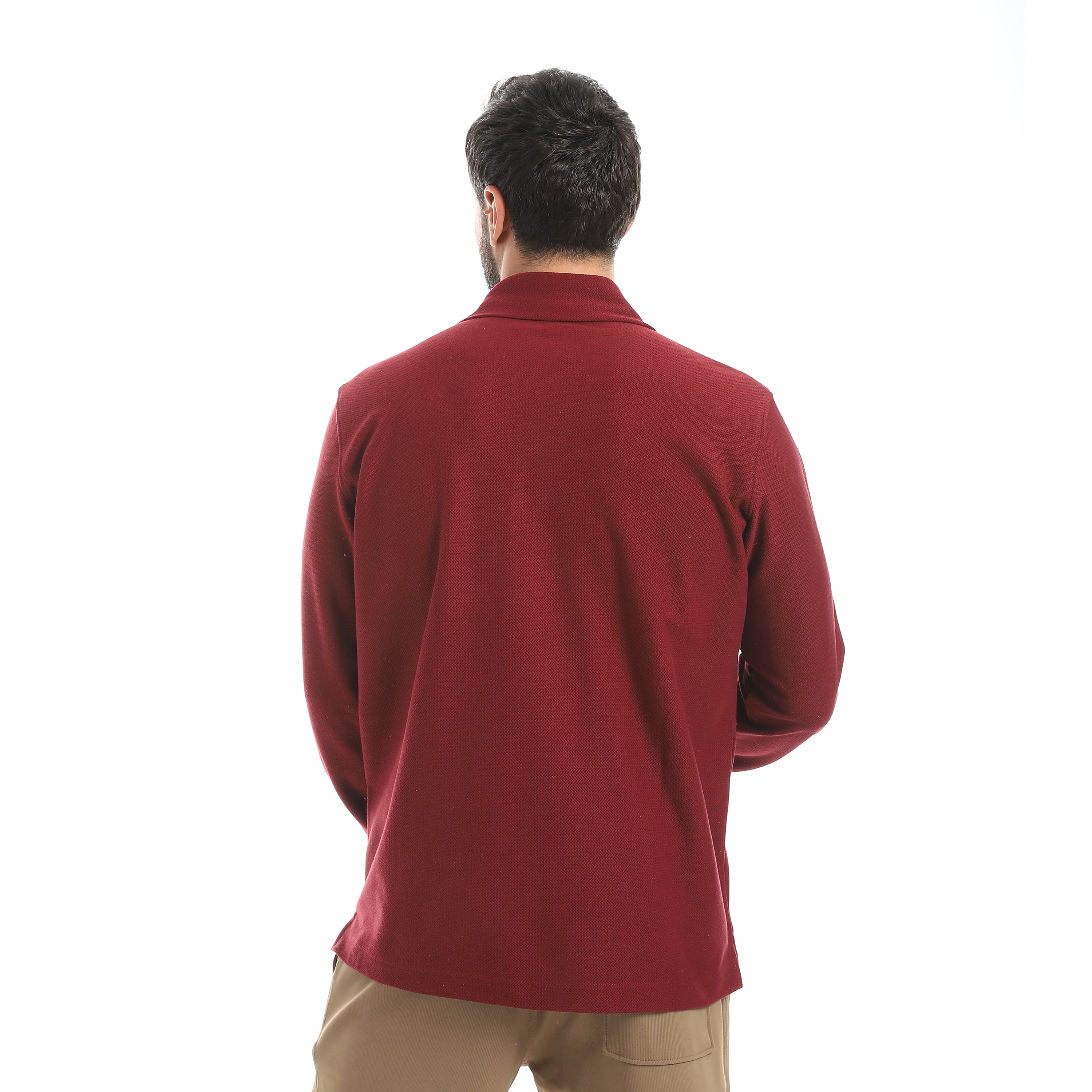 ACTIV MEN'S SWEATSHIRT - BURGUNDY