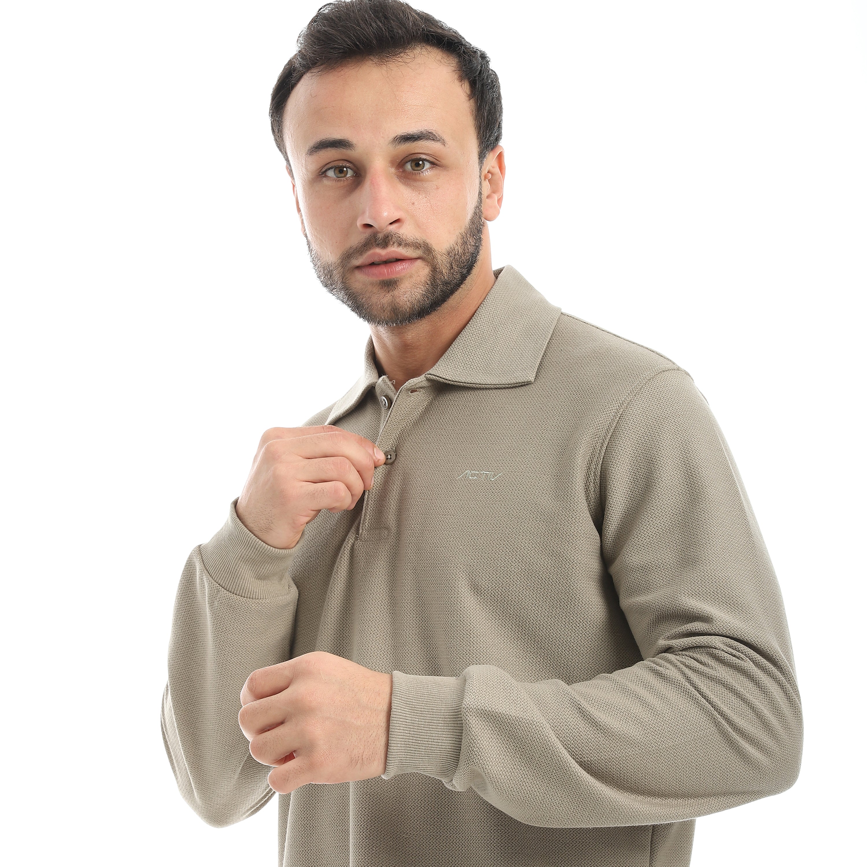 ACTIV MEN'S SWEATSHIRT - OLIVE