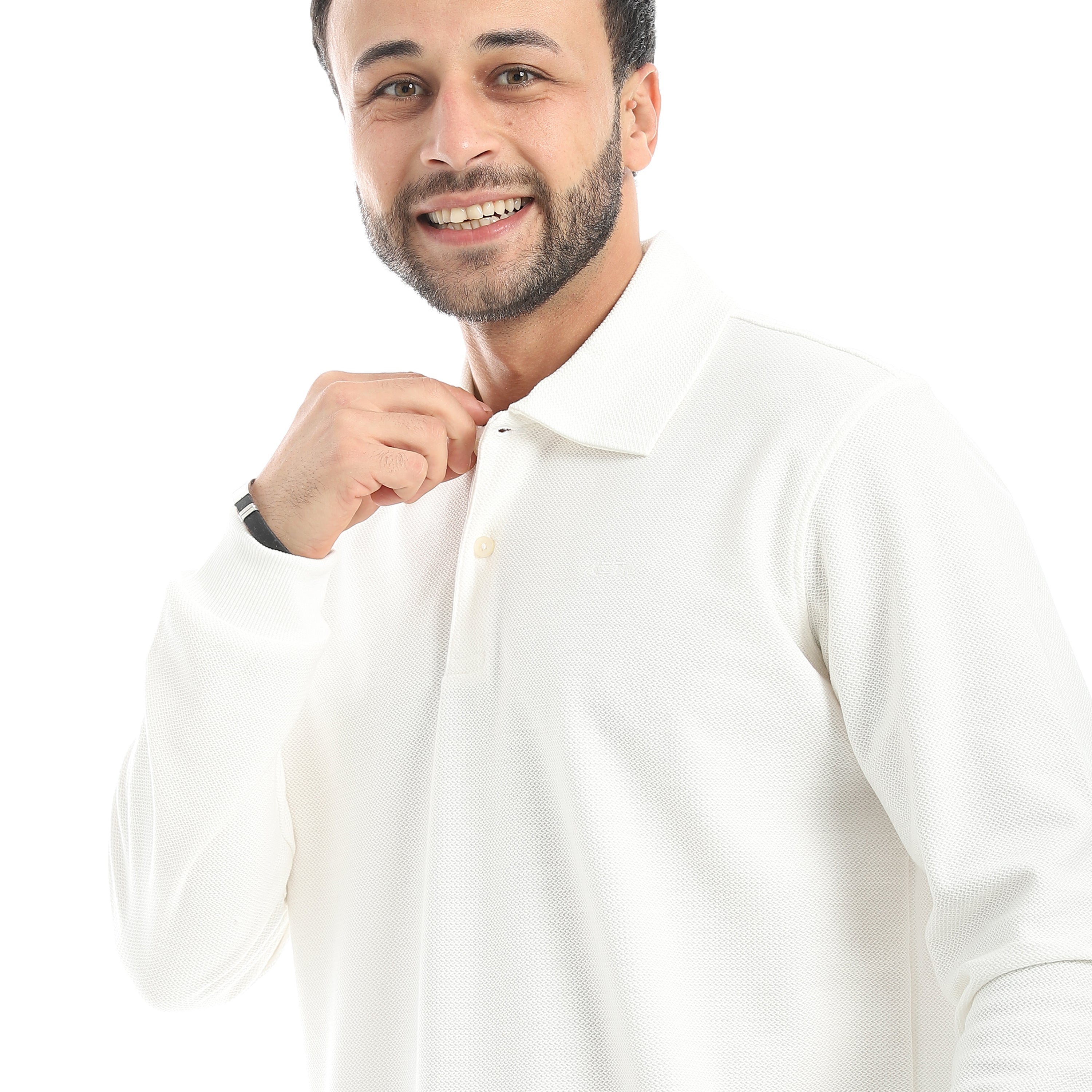 ACTIV MEN'S SWEATSHIRT - WHITE