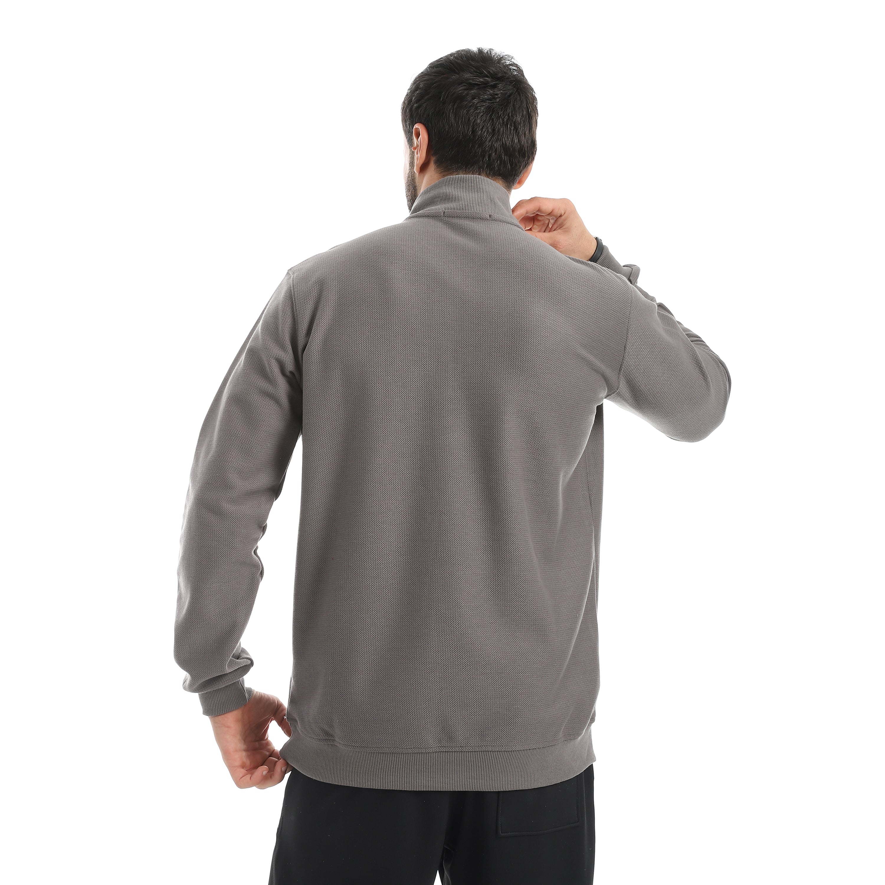 سويت شيرت نص ياقه1A&TIE
 - حديدي