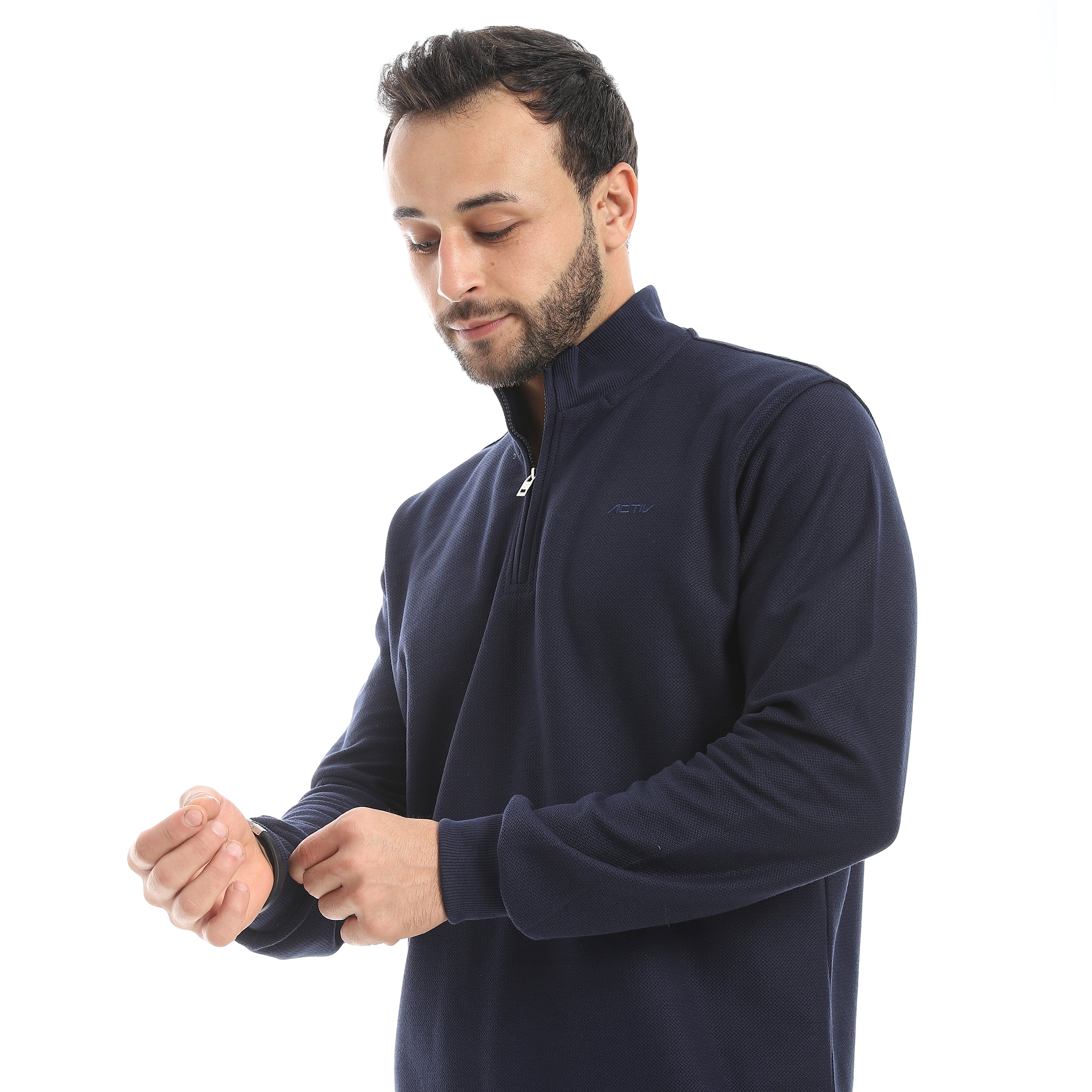 ACTIV MEN'S SWEATSHIRT - NAVY