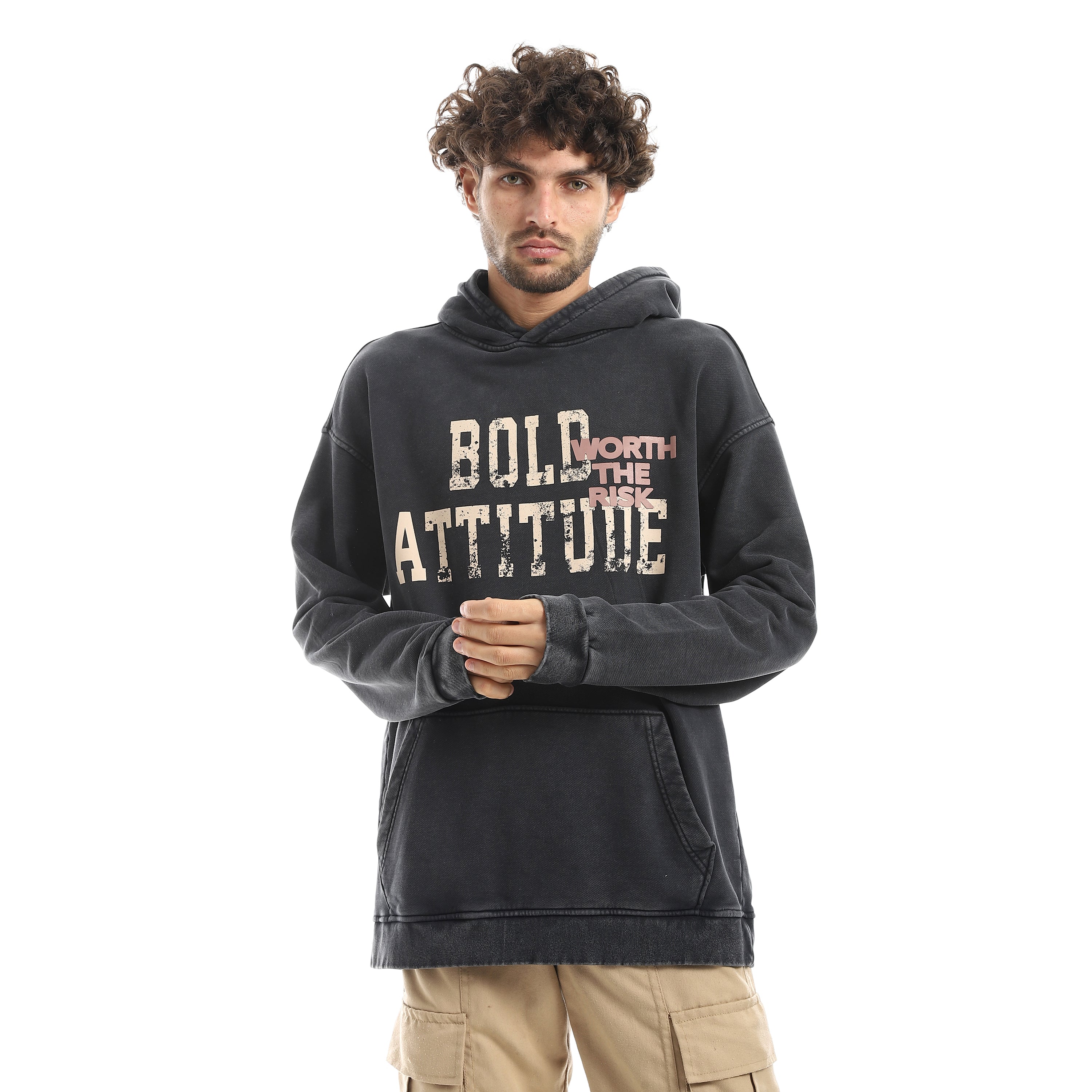 ACTIV MEN'S HOODIE - اسود