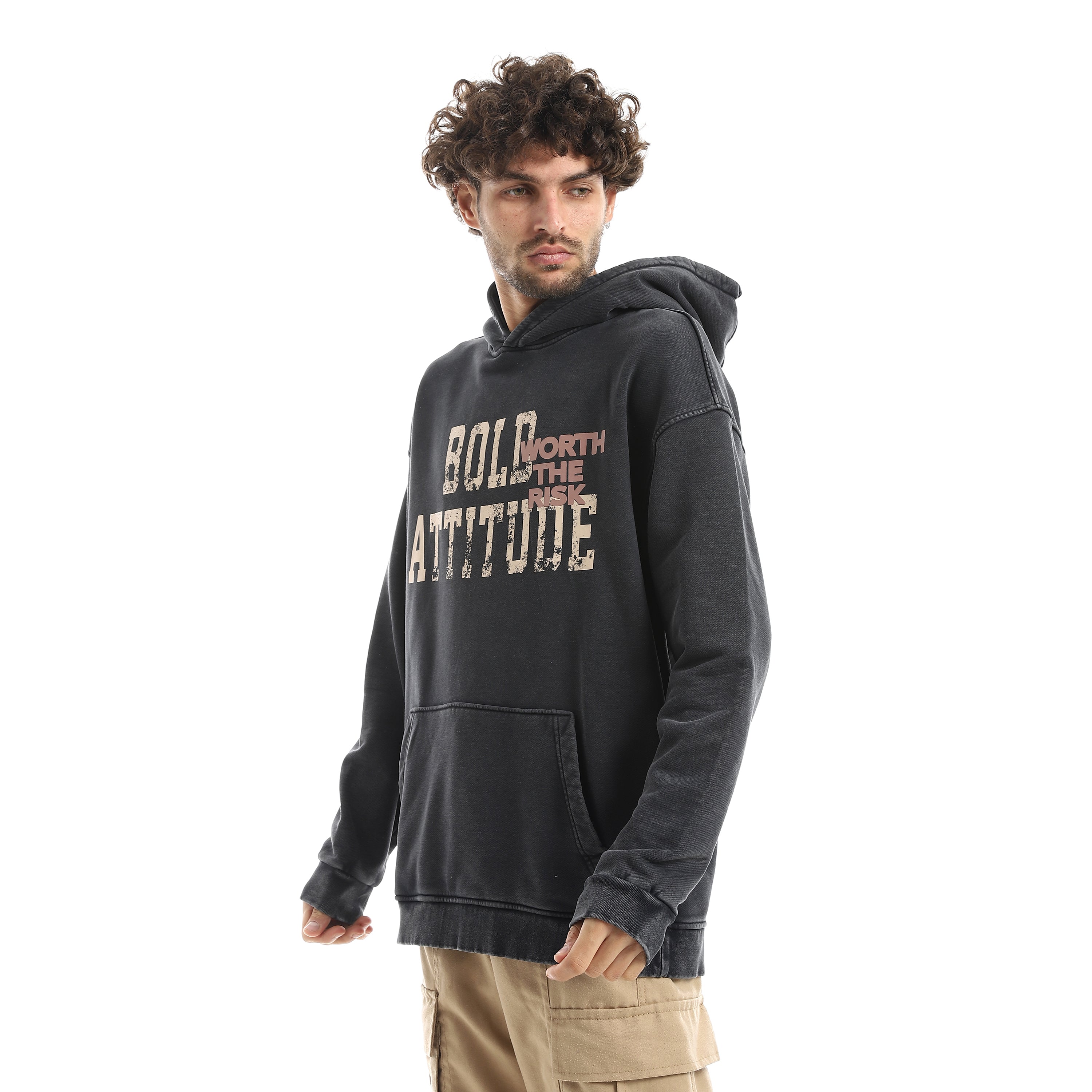 ACTIV MEN'S HOODIE - اسود