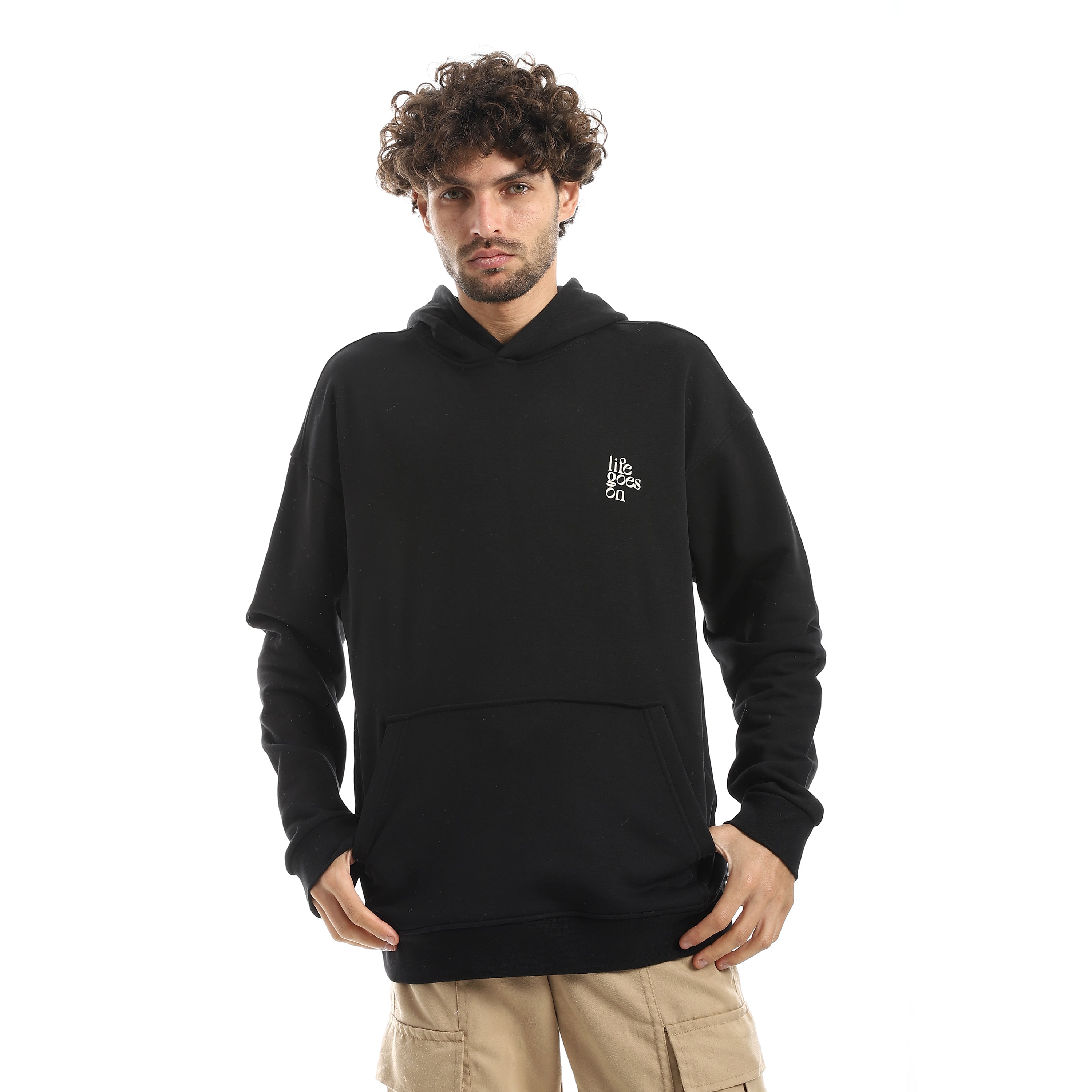 ACTIV MEN'S HOODIE - BLACK