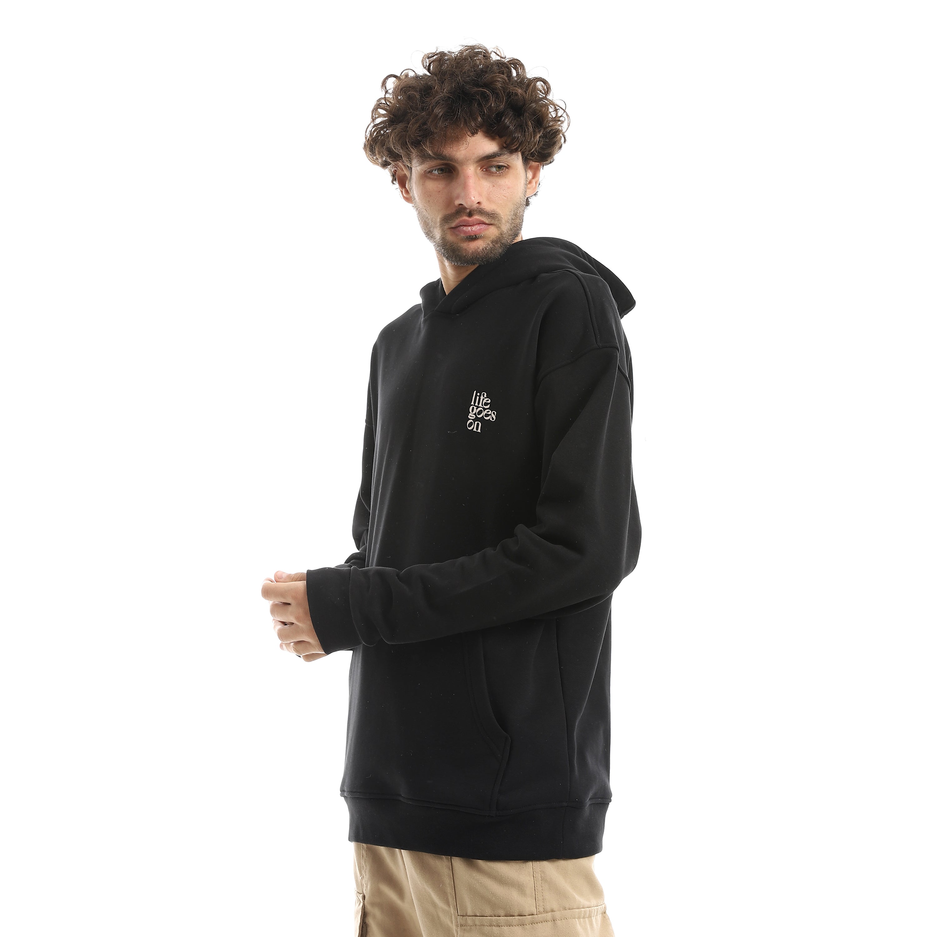 ACTIV MEN'S HOODIE - BLACK
