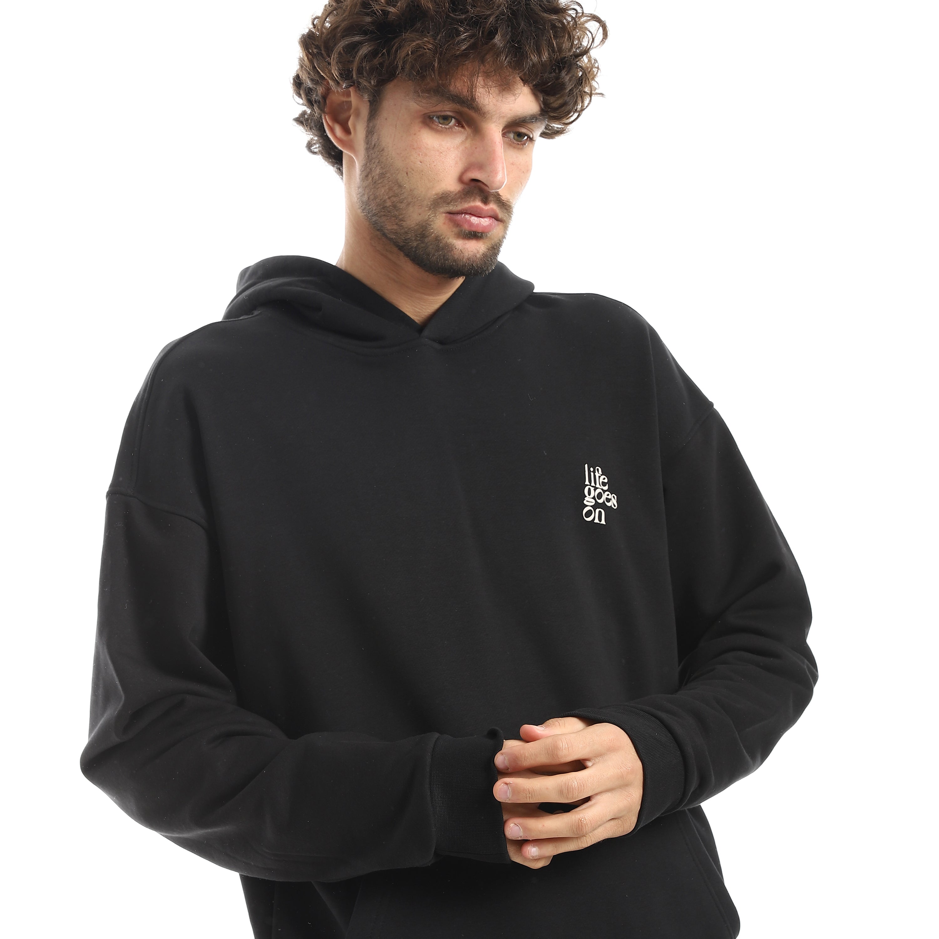 ACTIV MEN'S HOODIE - BLACK