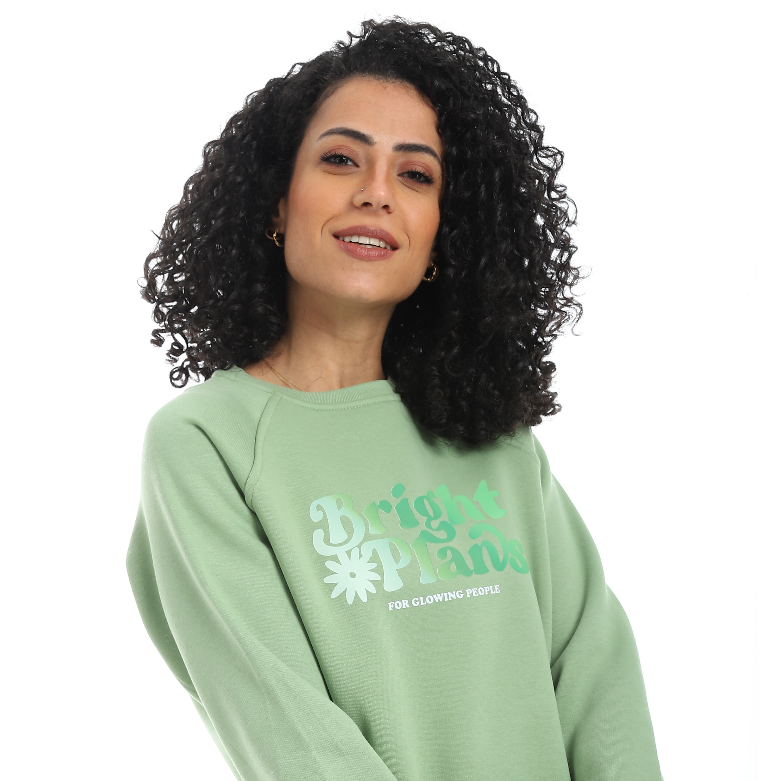 سويت شيرت اكتف هودي بباندا - شانية غامق