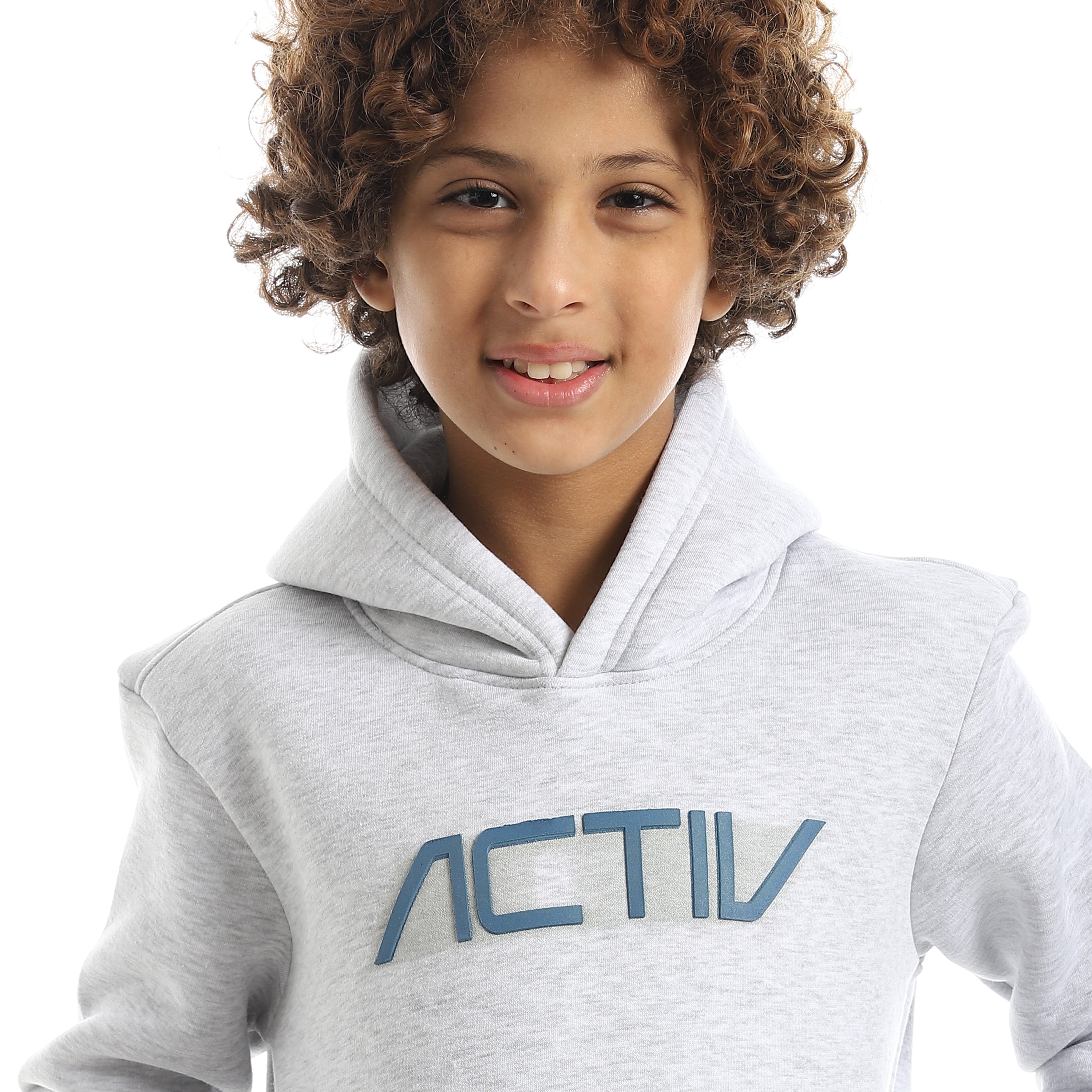 سويت شيرت اكتف اطفالي بزنط - شانية فاتح