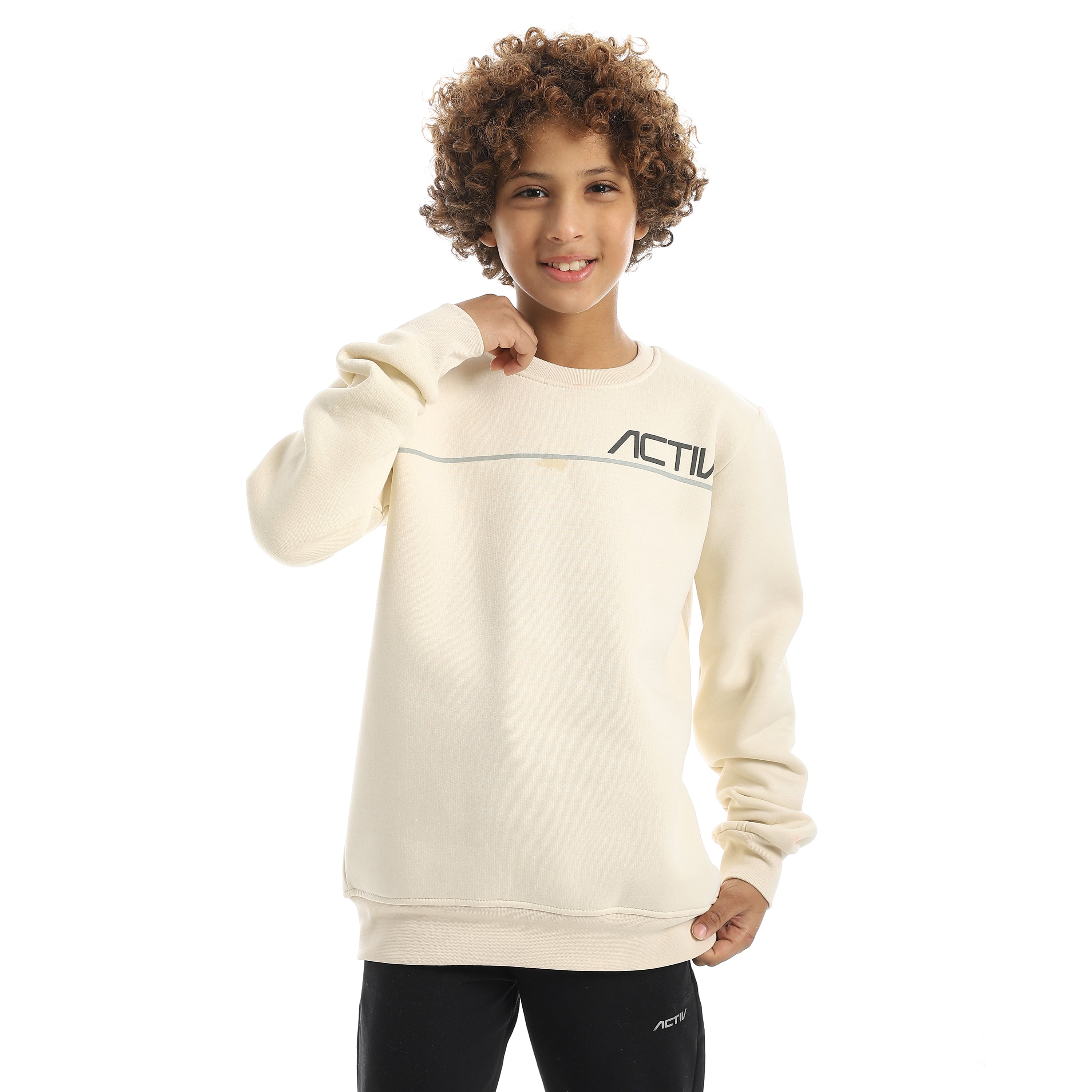 سويت شيرت اكتف اطفالي - بيج