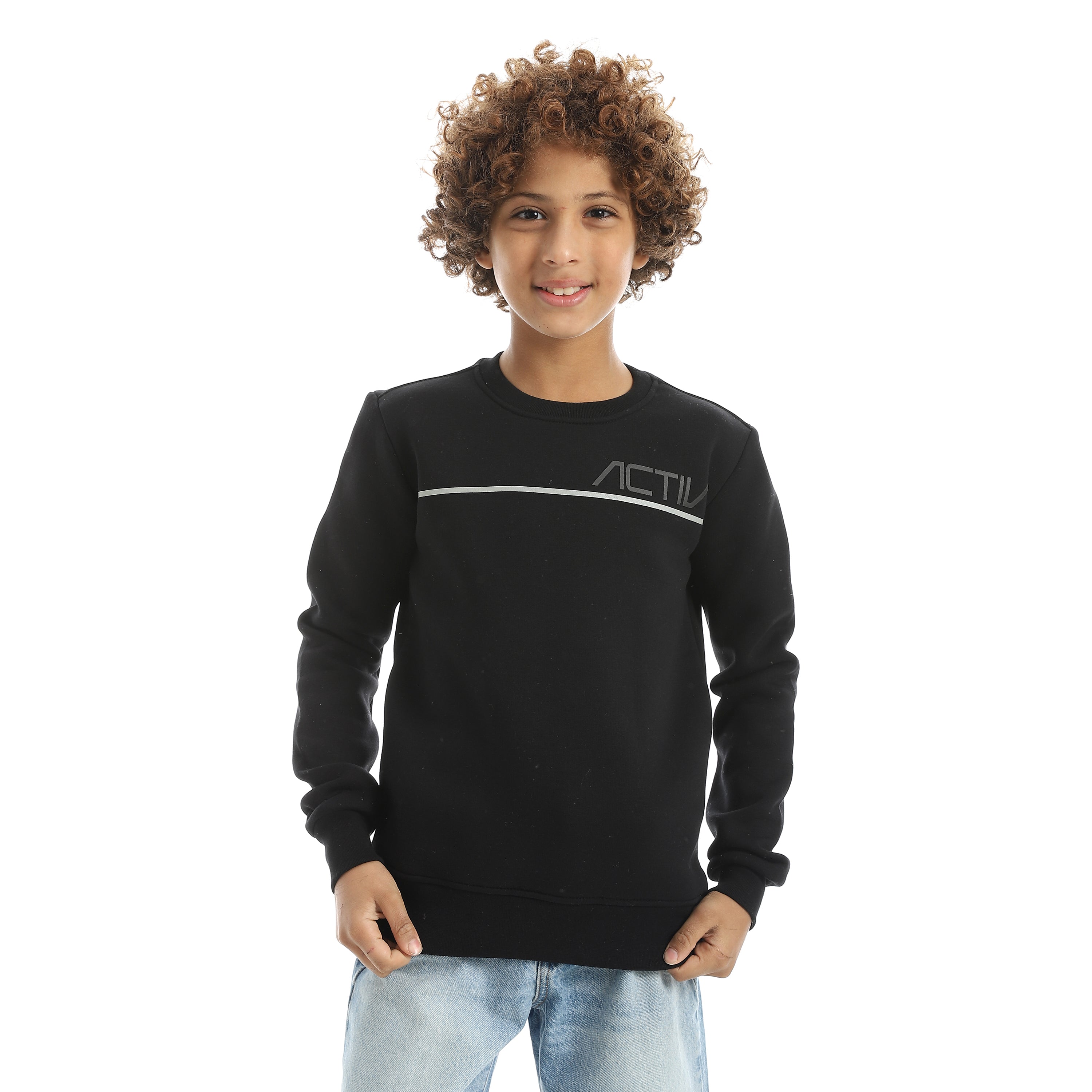 سويت شيرت اكتف اطفالي - اسود