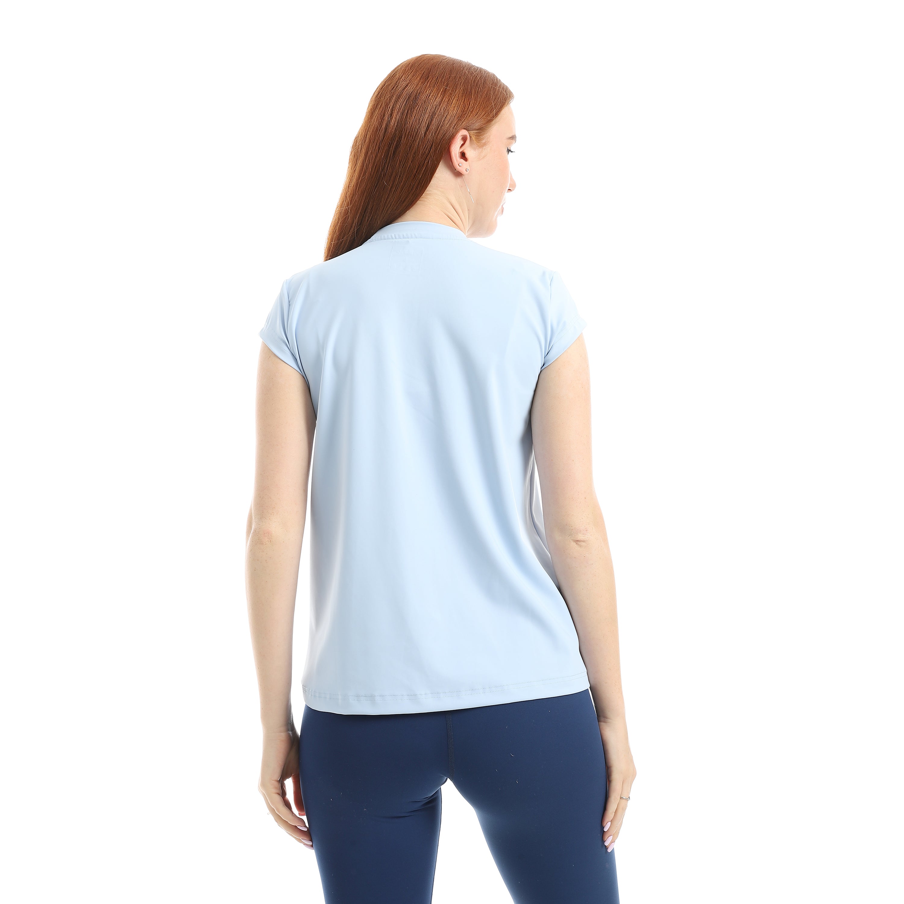 CAP SLEEVE TRAINING TOP - BABY BLU