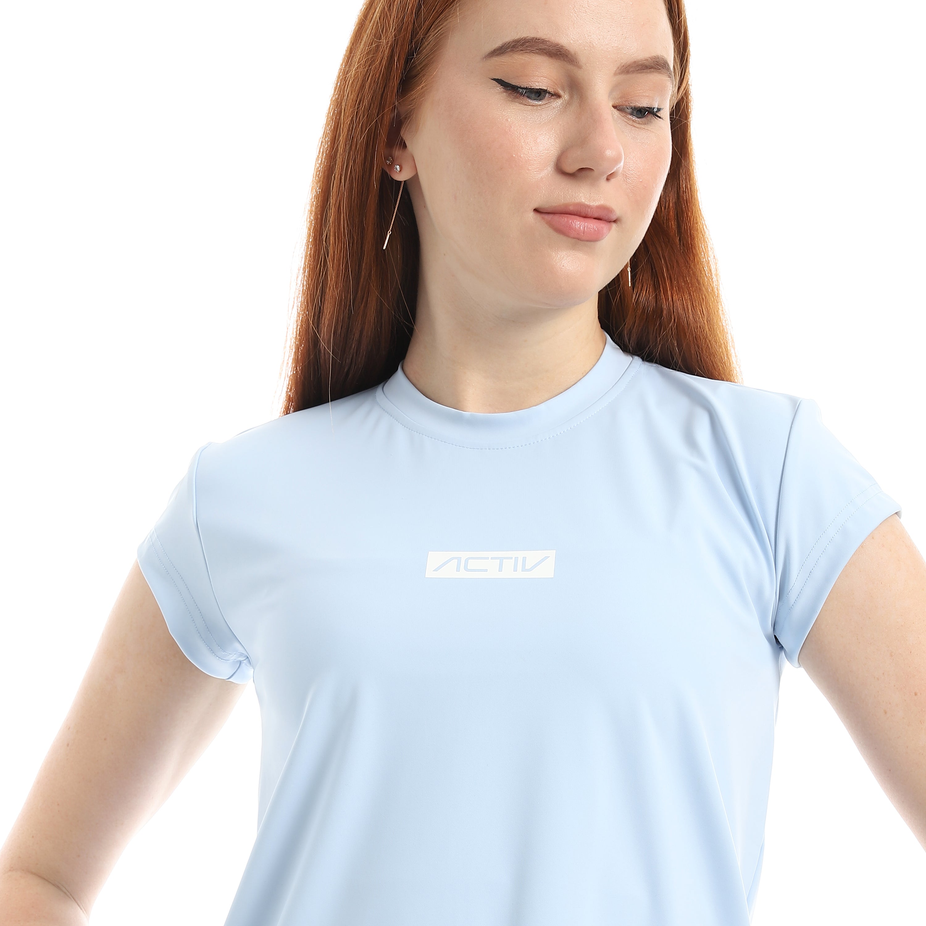 CAP SLEEVE TRAINING TOP - BABY BLU
