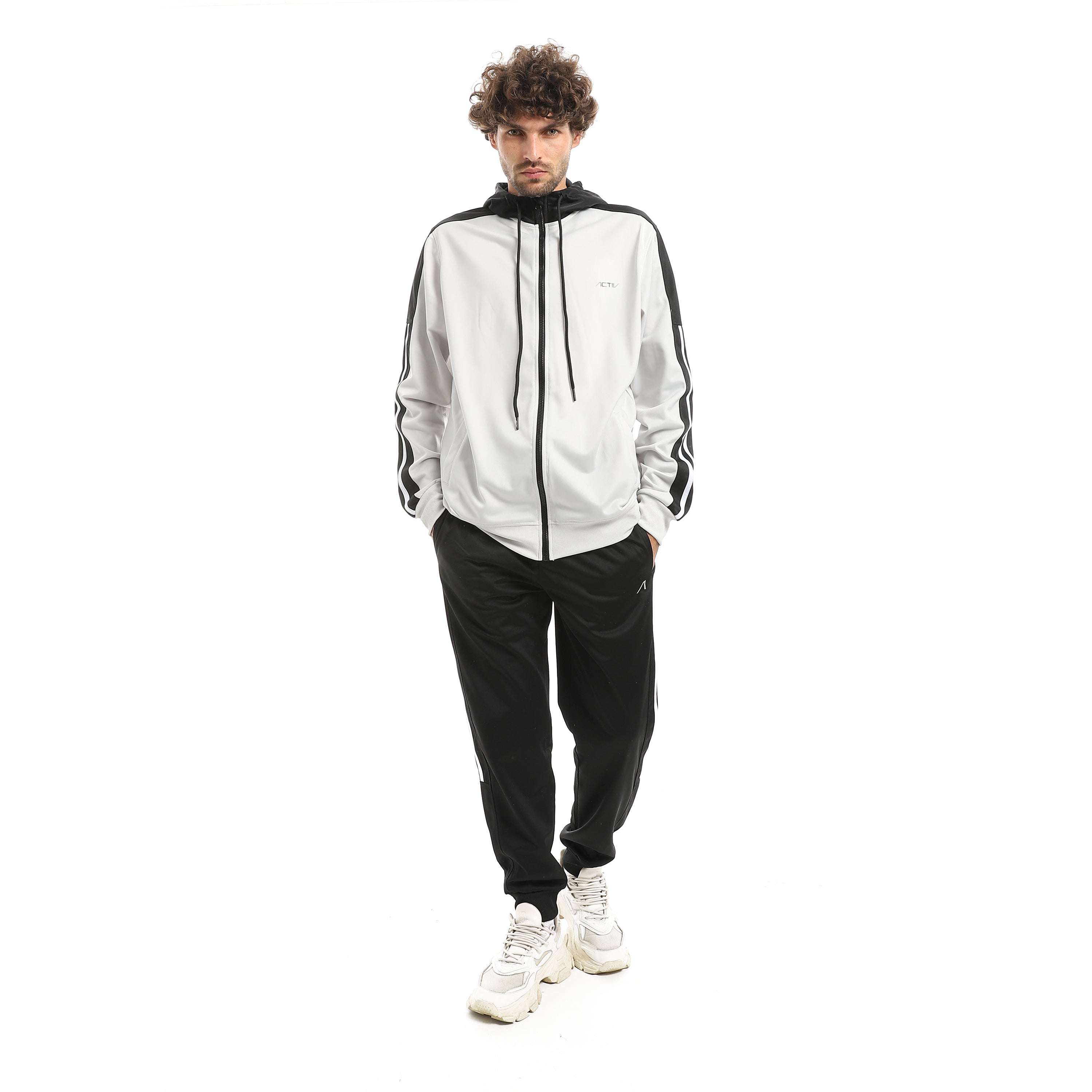 ACTIC CORE FULL ZIP SET - SILVER