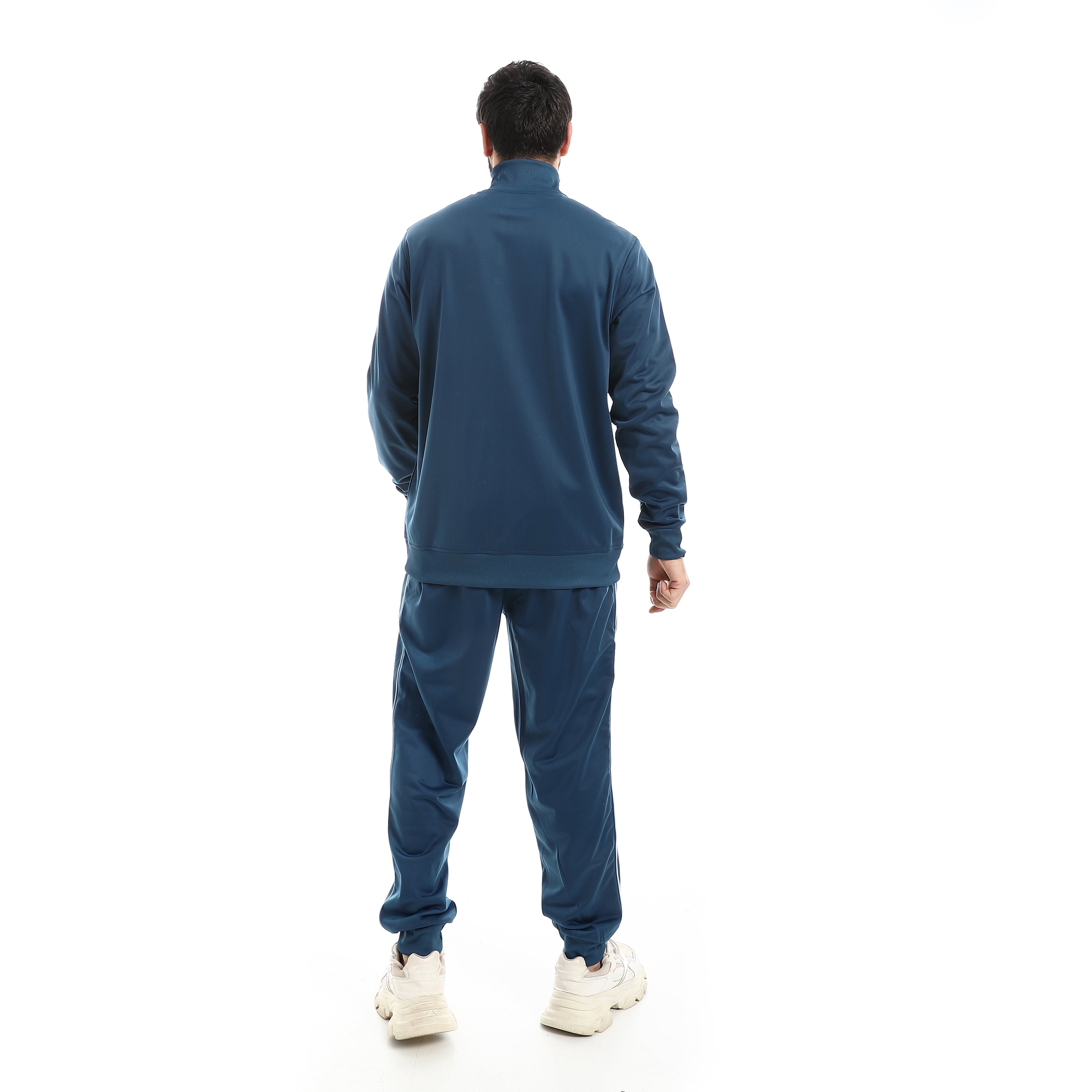 MOTION PIPING F. ZIP TRACKSUIT - D.BLUE