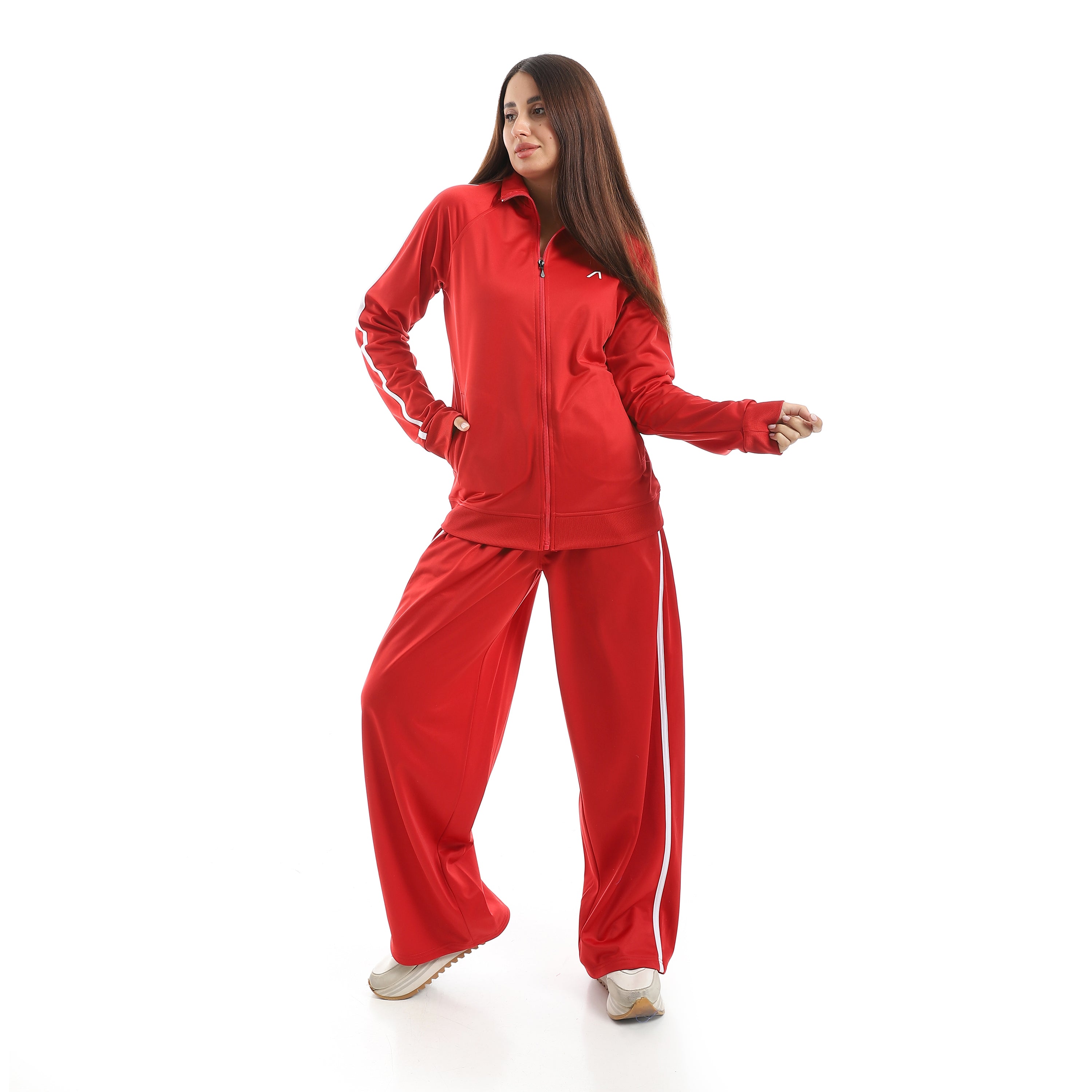 TRACKLINE POWER ZIP SET - RED