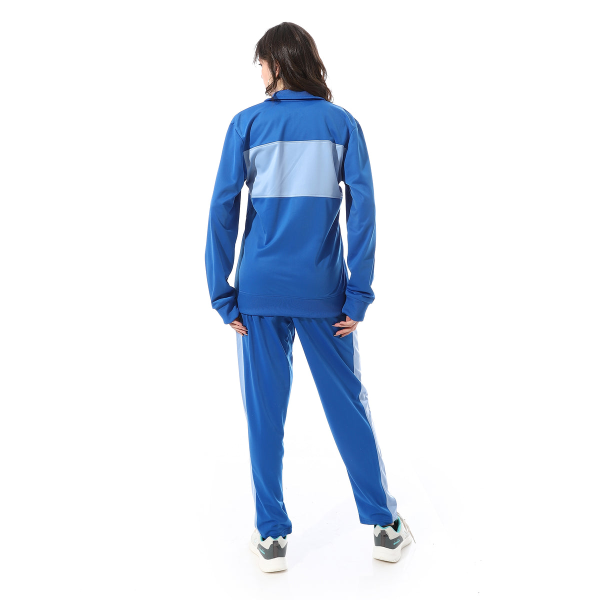 TWO TONE PERFORMANCE TRACKSUIT - BLUE