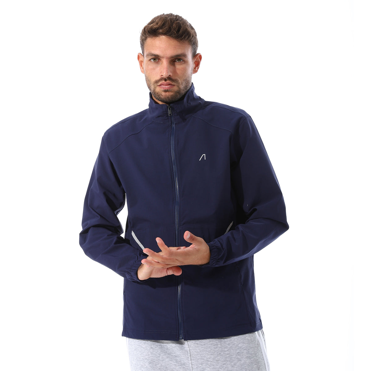 ACTIV MEN'S TRACK JACKET - NAVY