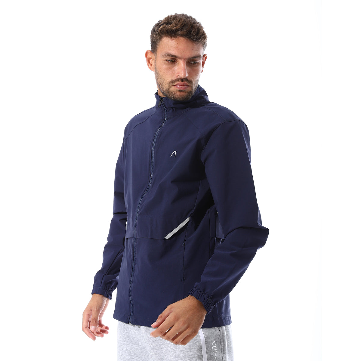 ACTIV MEN'S TRACK JACKET - NAVY