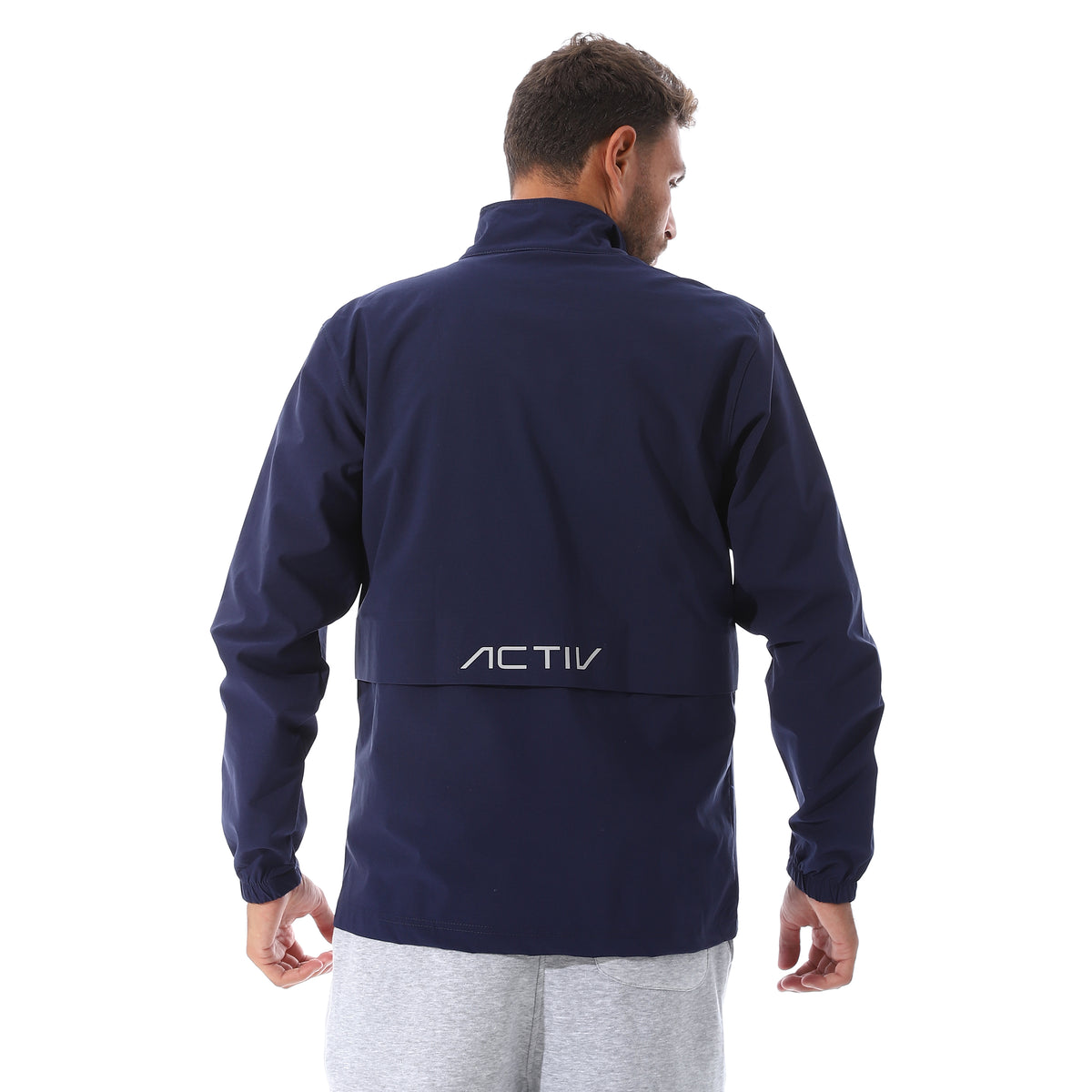 ACTIV MEN'S TRACK JACKET - NAVY