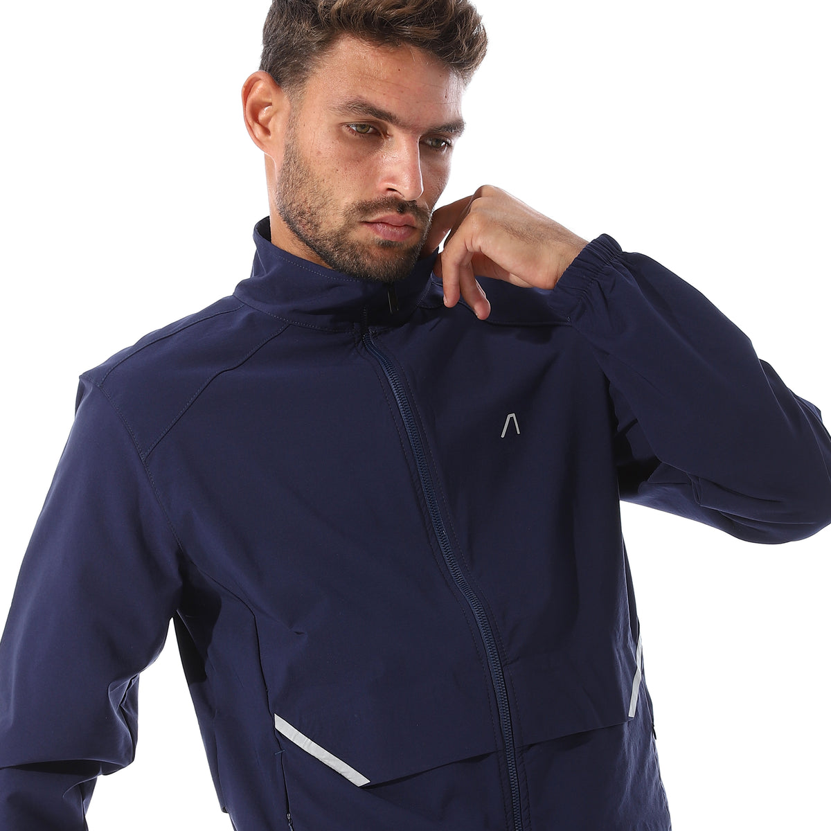 ACTIV MEN'S TRACK JACKET - NAVY