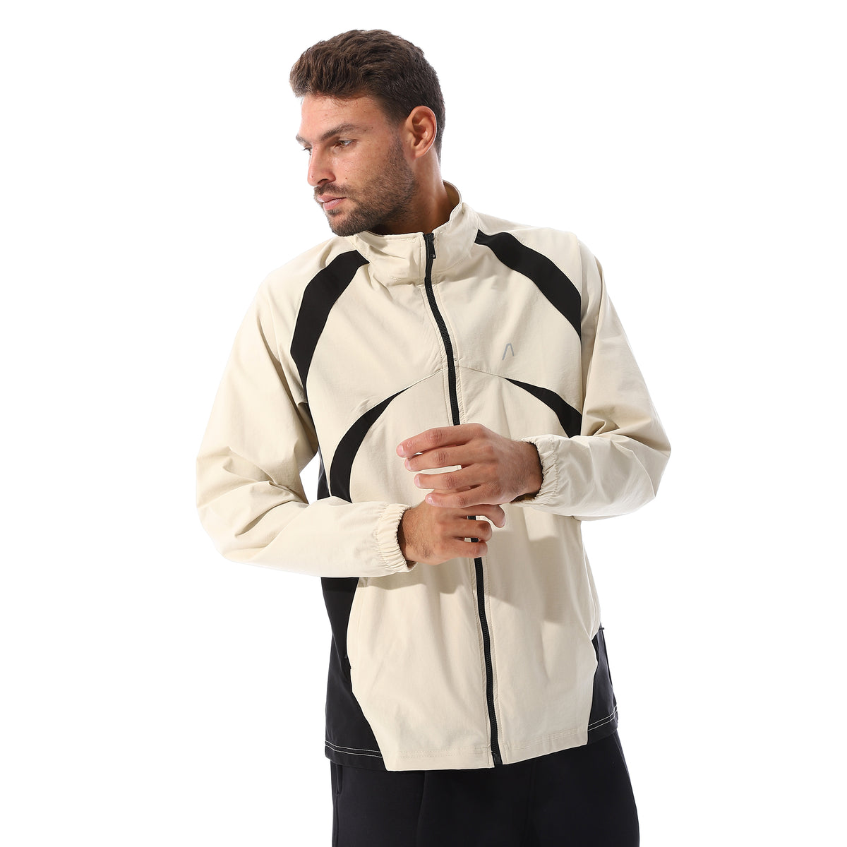 ACTIV MEN'S TRACK JACKET - BEIGE
