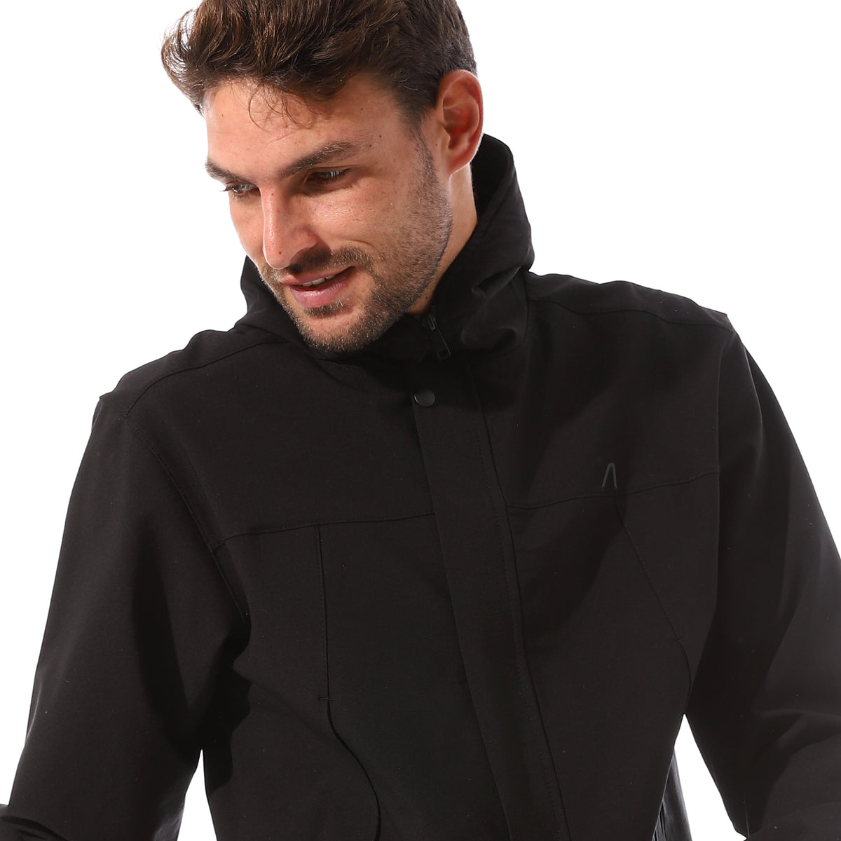 ACTIV MEN'S TRACK JACKET - BLACK