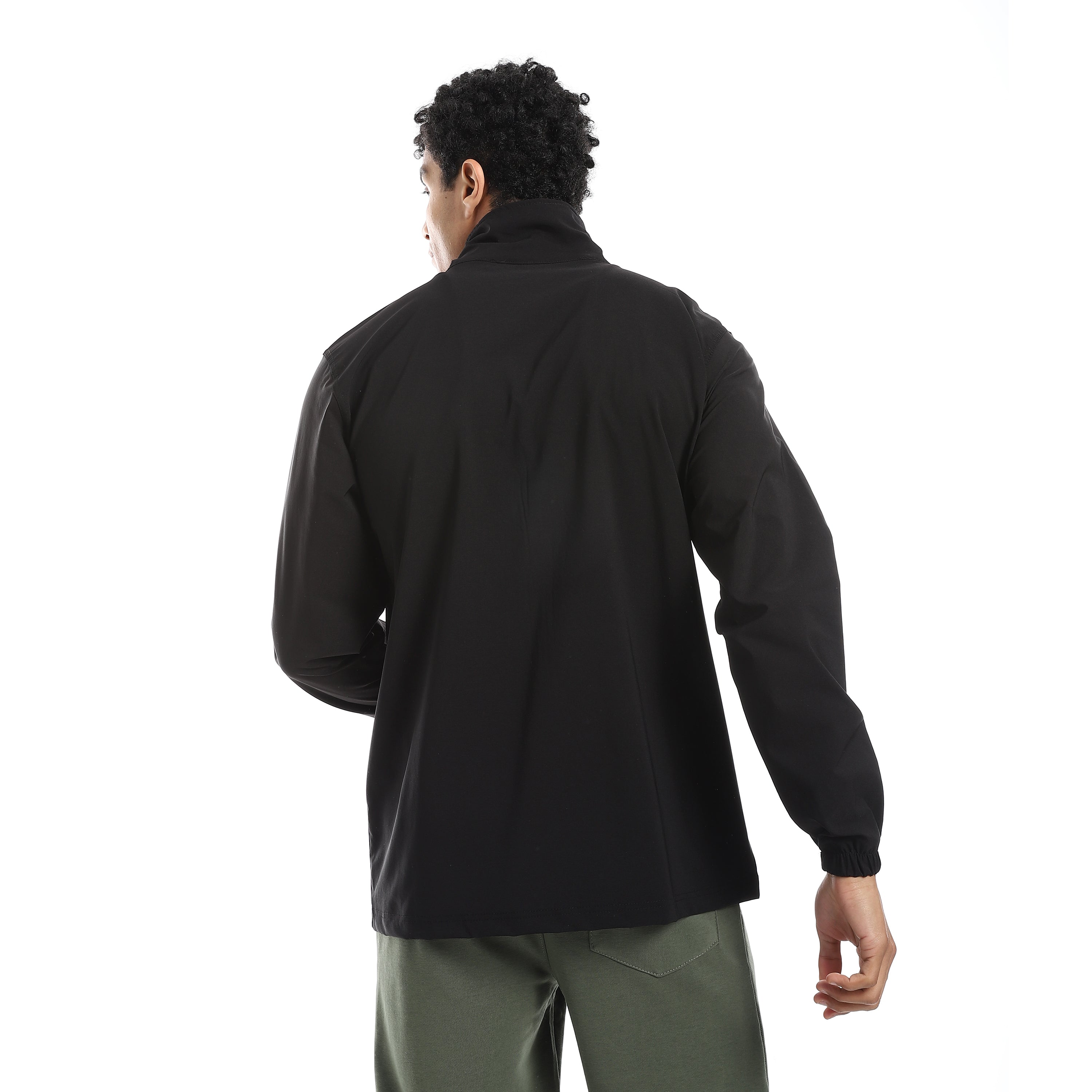 ACTIV MEN'S TRAINING JACKET - BLACK