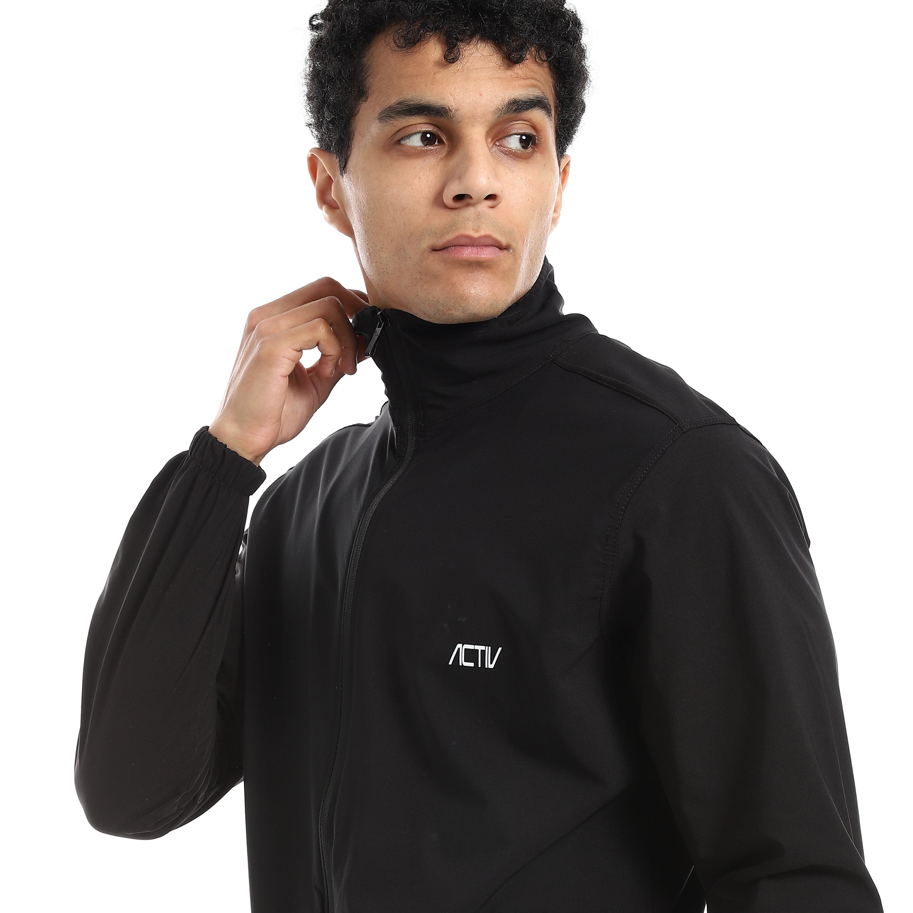 ACTIV MEN'S TRAINING JACKET - BLACK