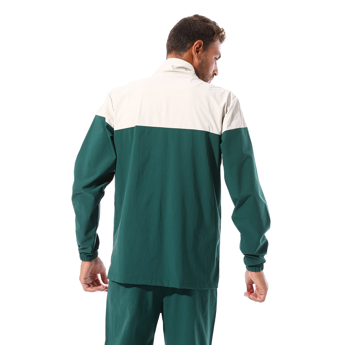 ACTIV MEN'S TRAINING JACKET - D.GREEN