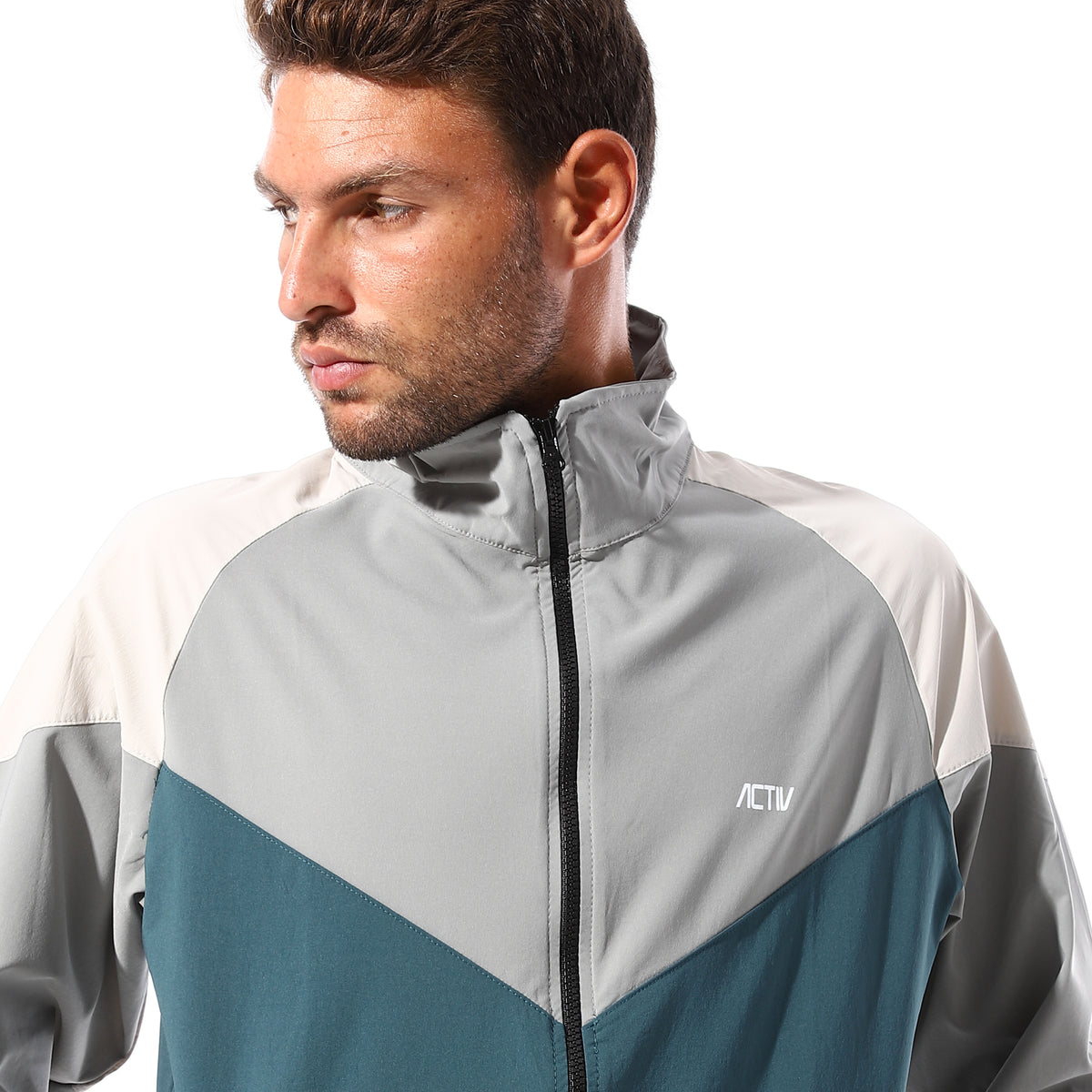 ACTIV MEN'S TRAINING JACKET - D.S.GREY