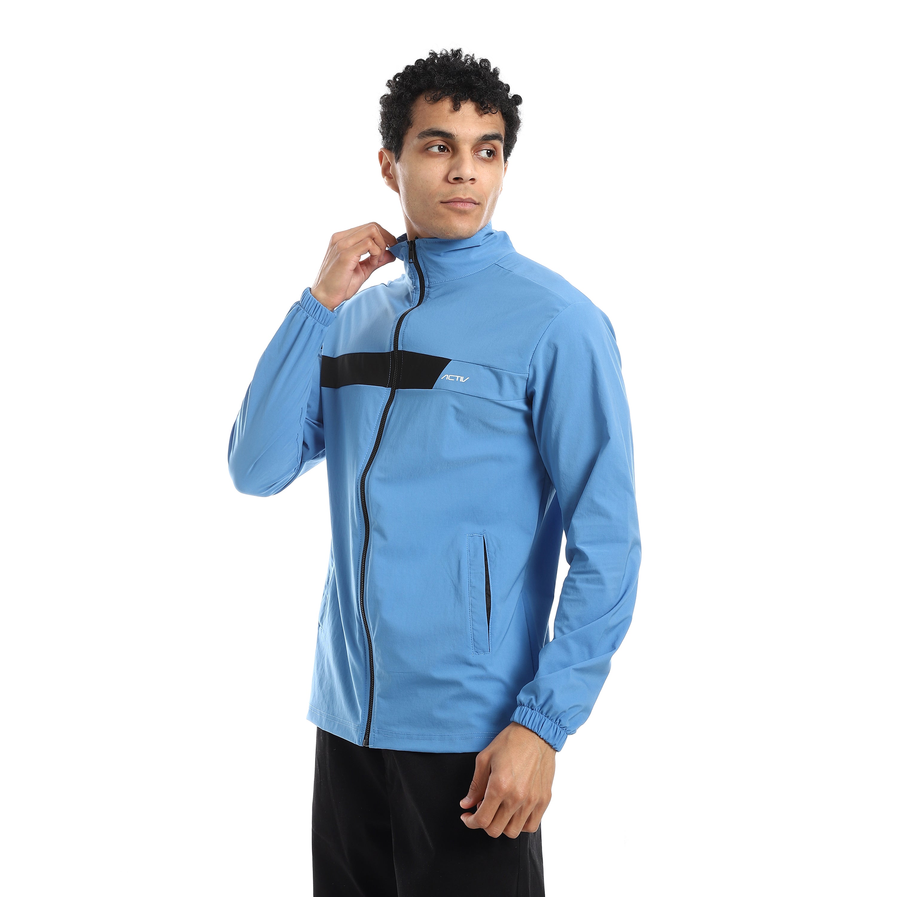 ACTIV MEN'S TRAINING JACKET - M.BLUE