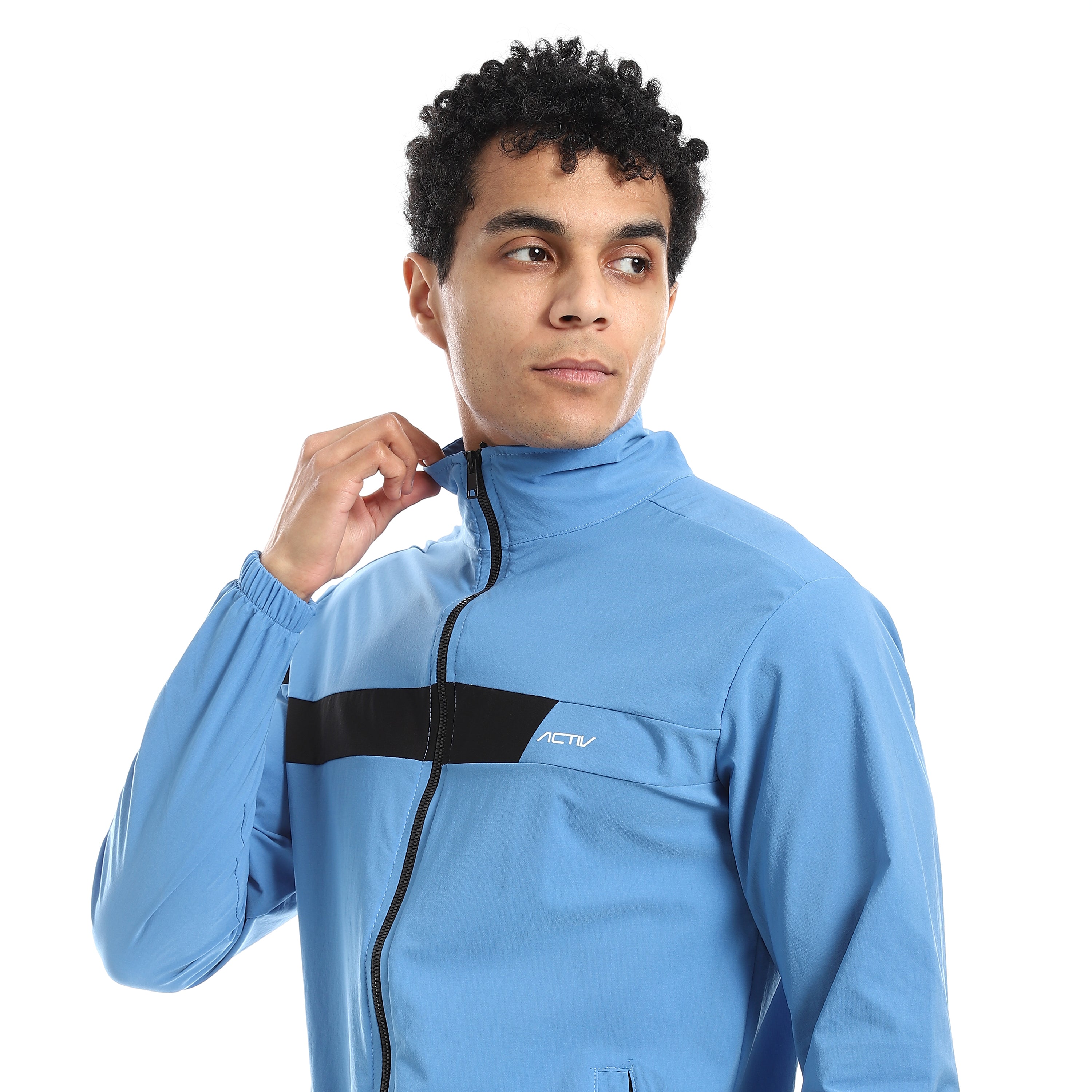ACTIV MEN'S TRAINING JACKET - M.BLUE