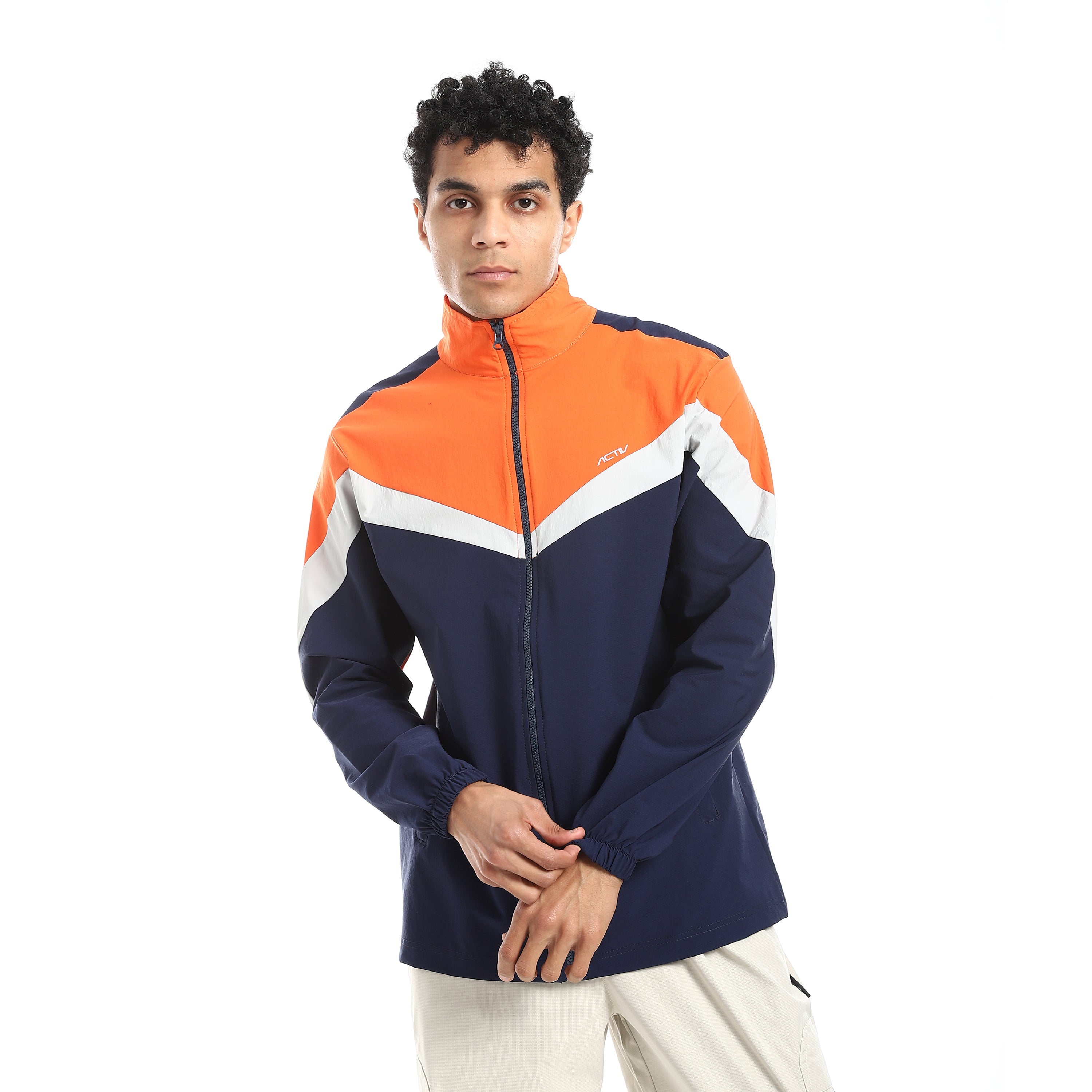 ACTIV MEN'S TRAINING JACKET - NAVY